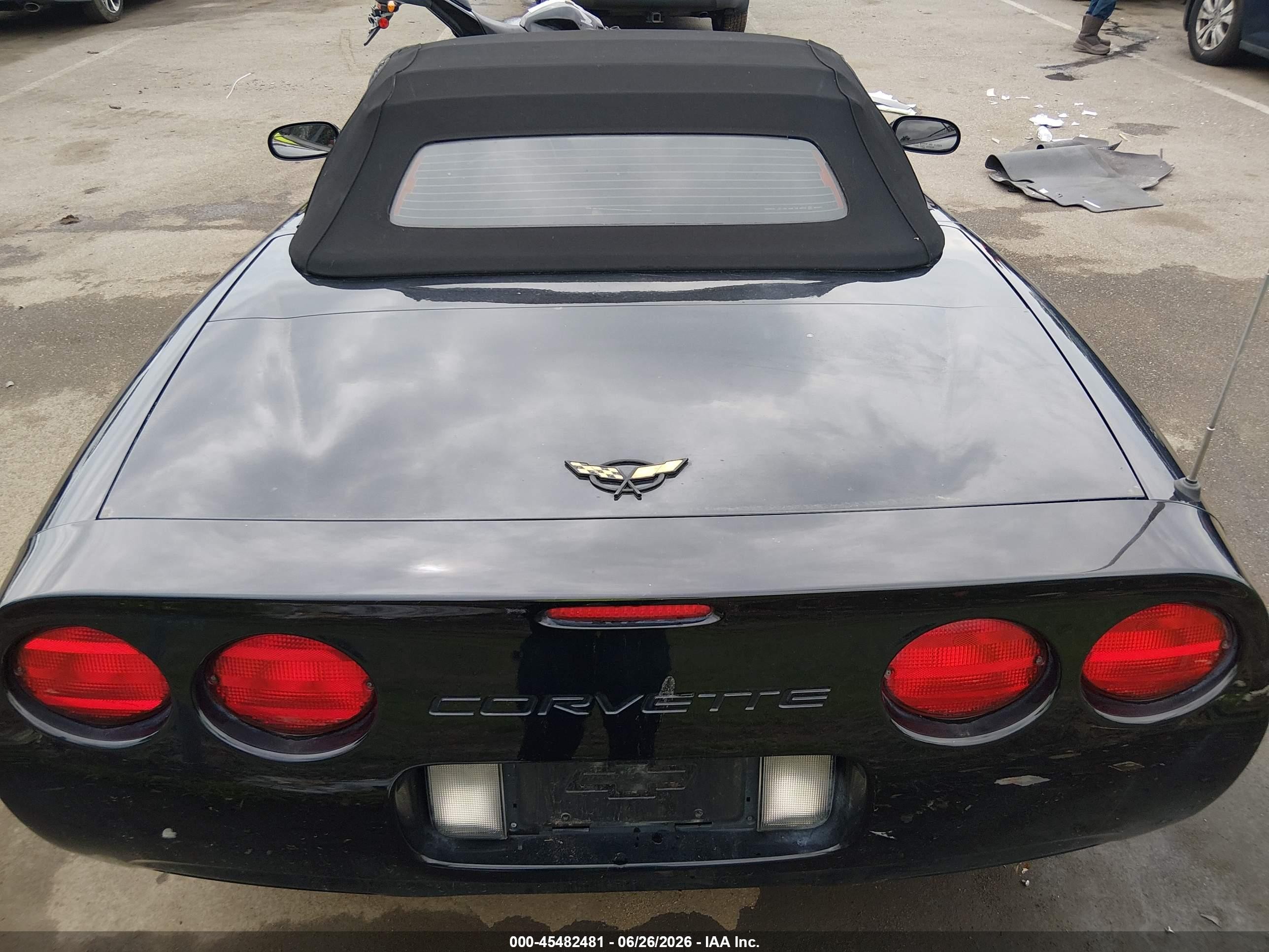 2001 Chevrolet Corvette   Black vin: 1G1YY32G415129458