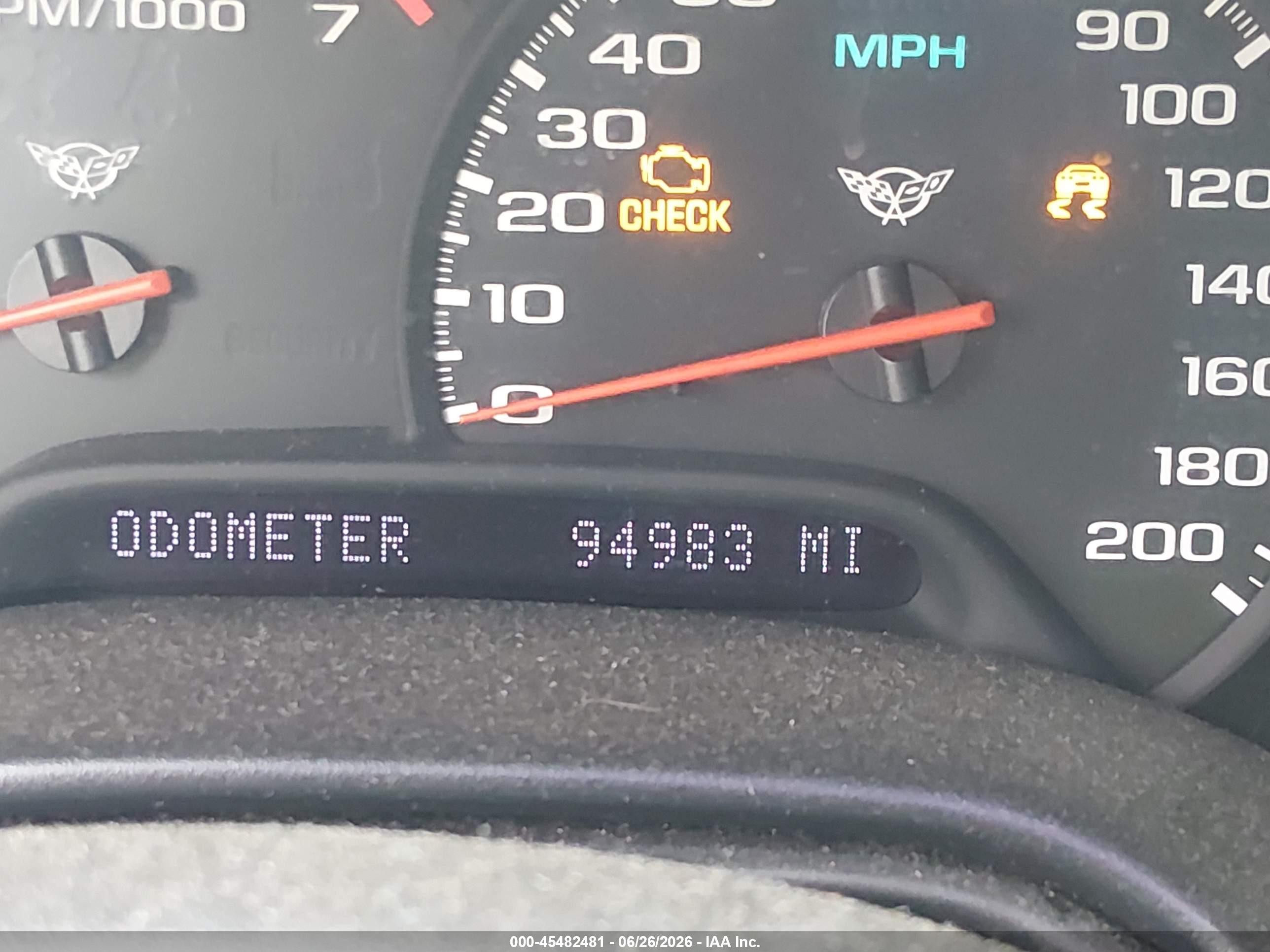 2001 Chevrolet Corvette   Black vin: 1G1YY32G415129458