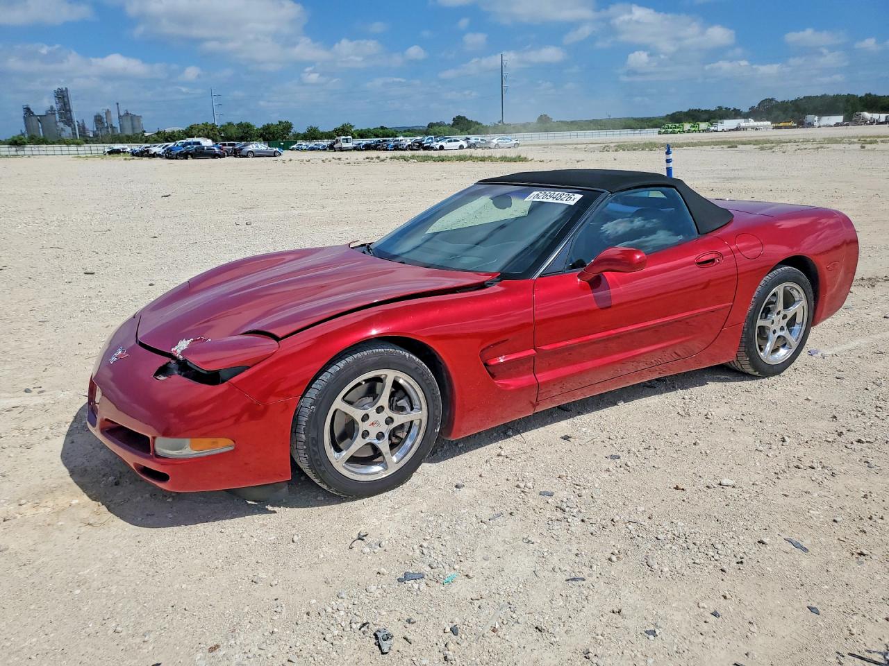 2002 Chevrolet Corvette Corvette & Convertible Maroon vin: 1G1YY32G425105758