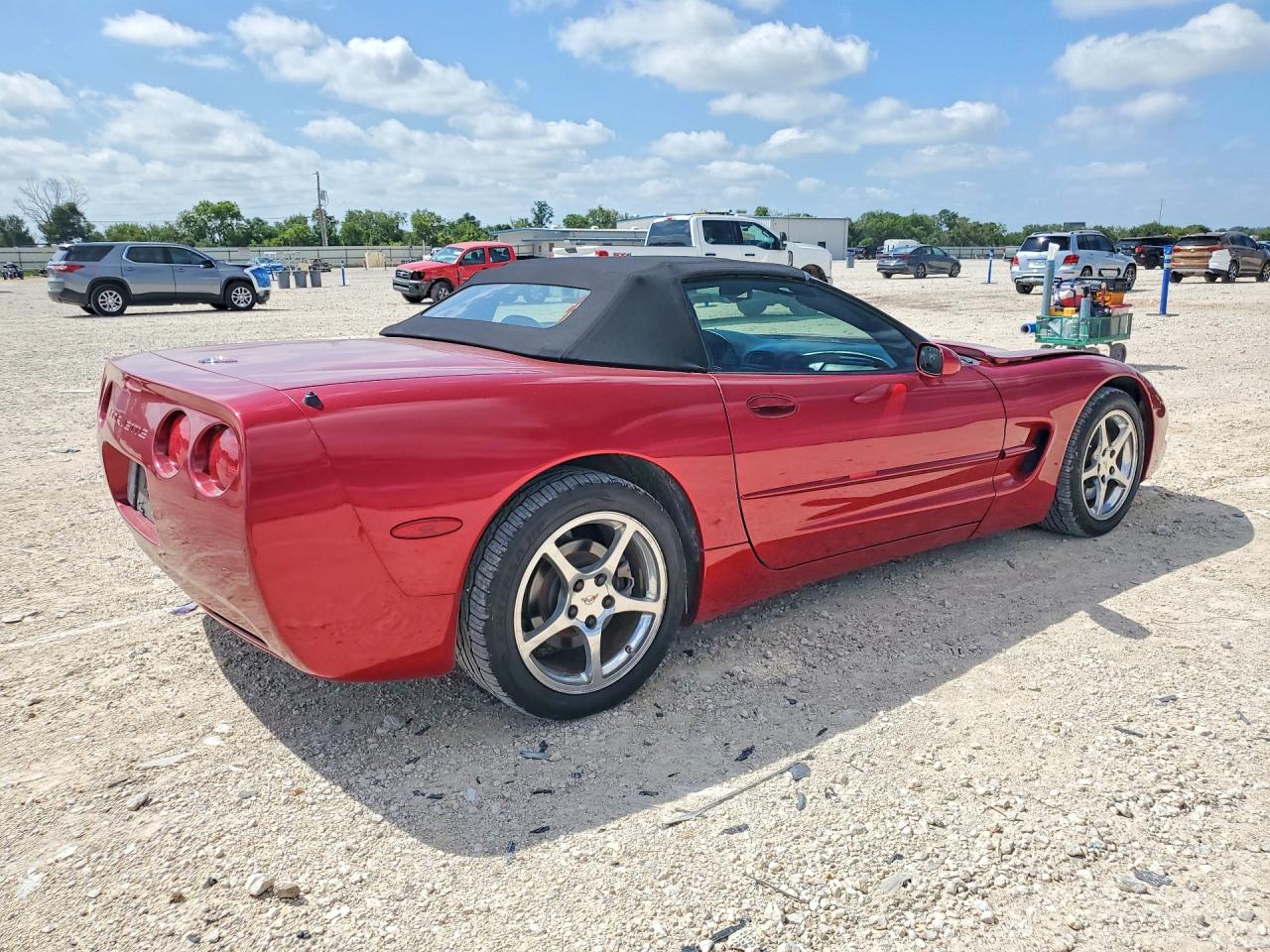 2002 Chevrolet Corvette Corvette & Convertible Maroon vin: 1G1YY32G425105758