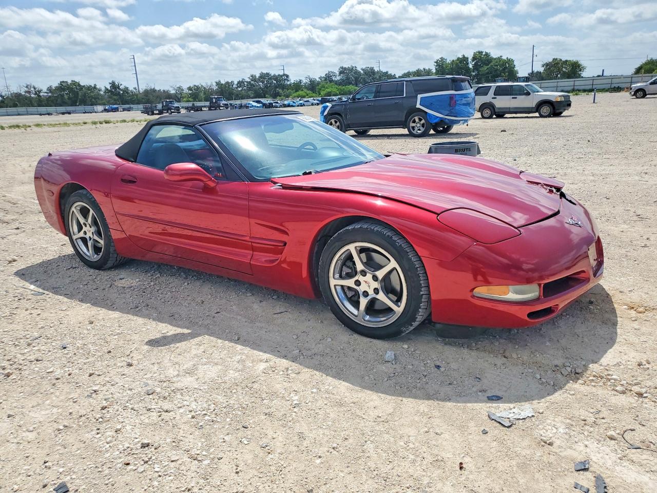 2002 Chevrolet Corvette Corvette & Convertible Maroon vin: 1G1YY32G425105758