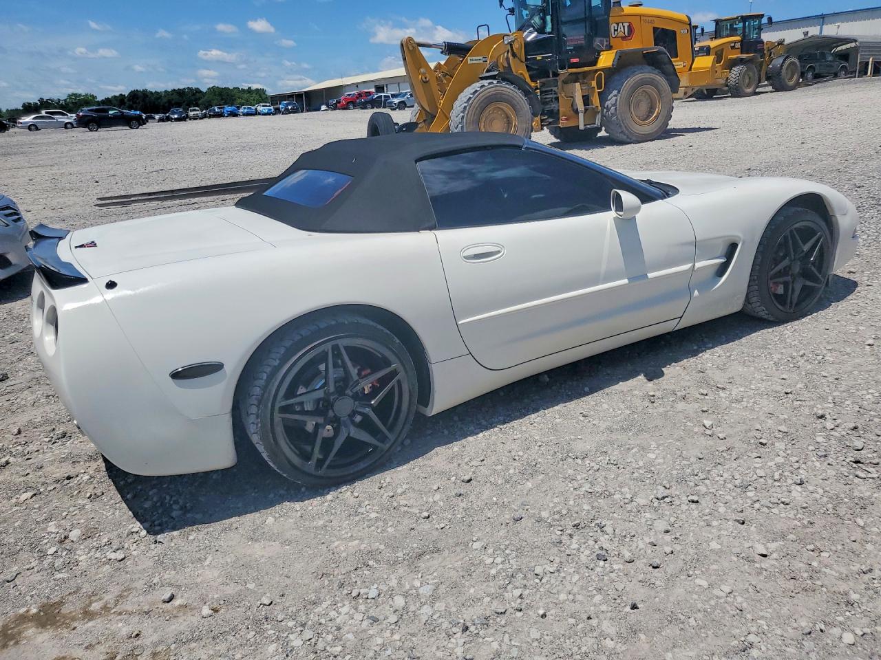 2003 Chevrolet Corvette White vin: 1G1YY32G435105583