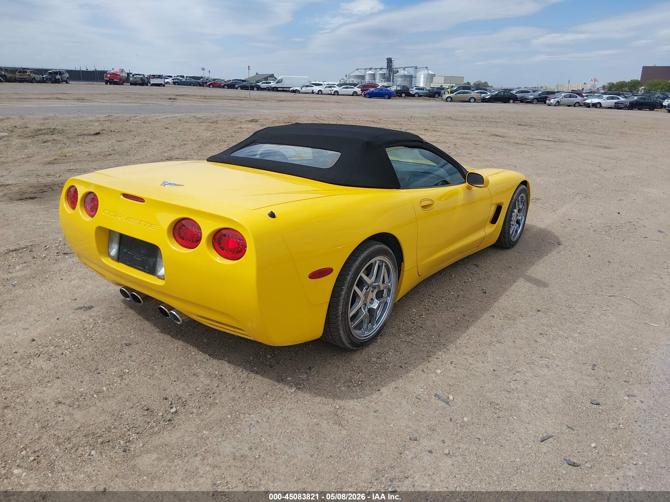2003 Chevrolet Corvette   Yellow vin: 1G1YY32G435128300