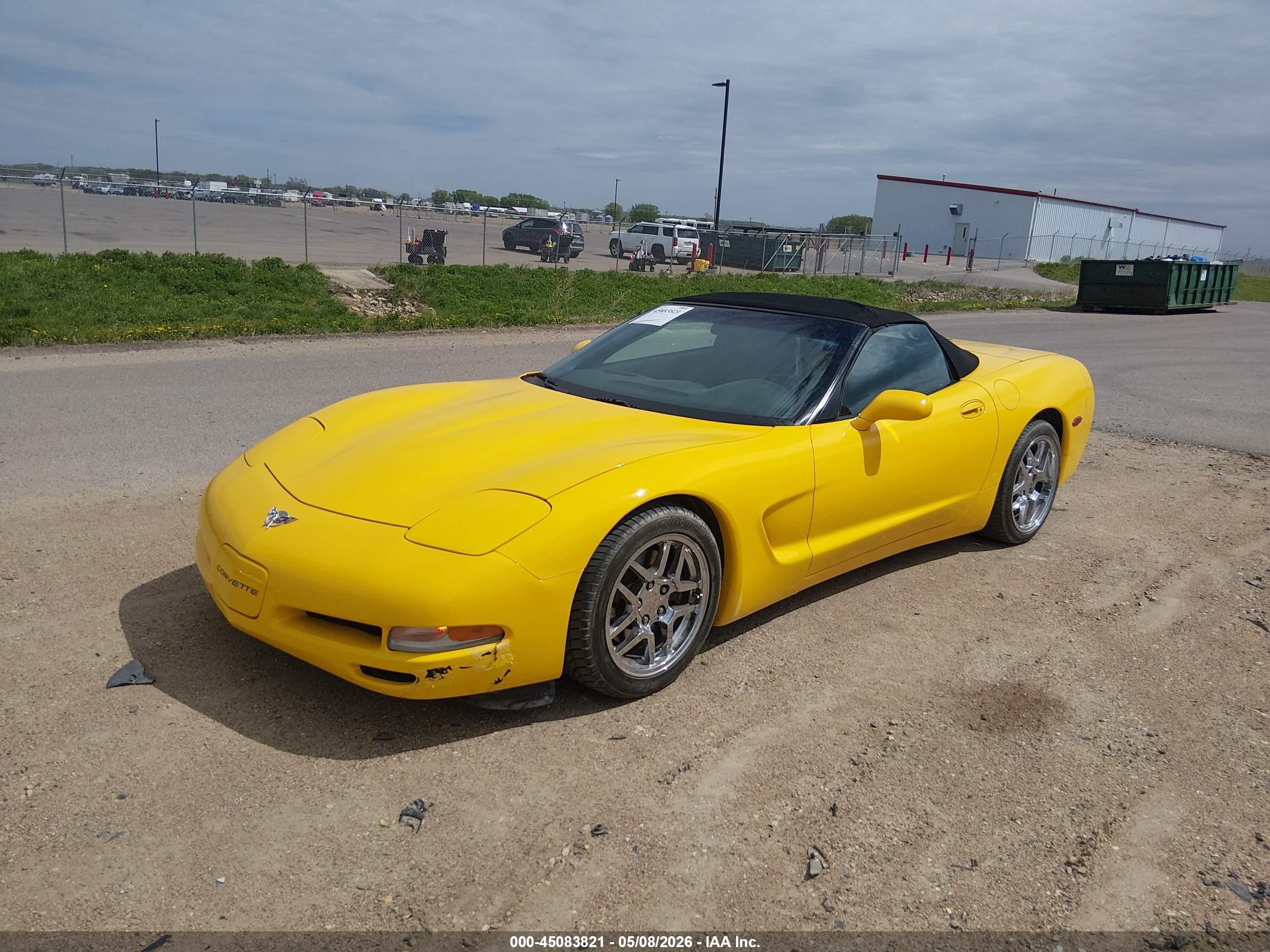 2003 Chevrolet Corvette   Yellow vin: 1G1YY32G435128300