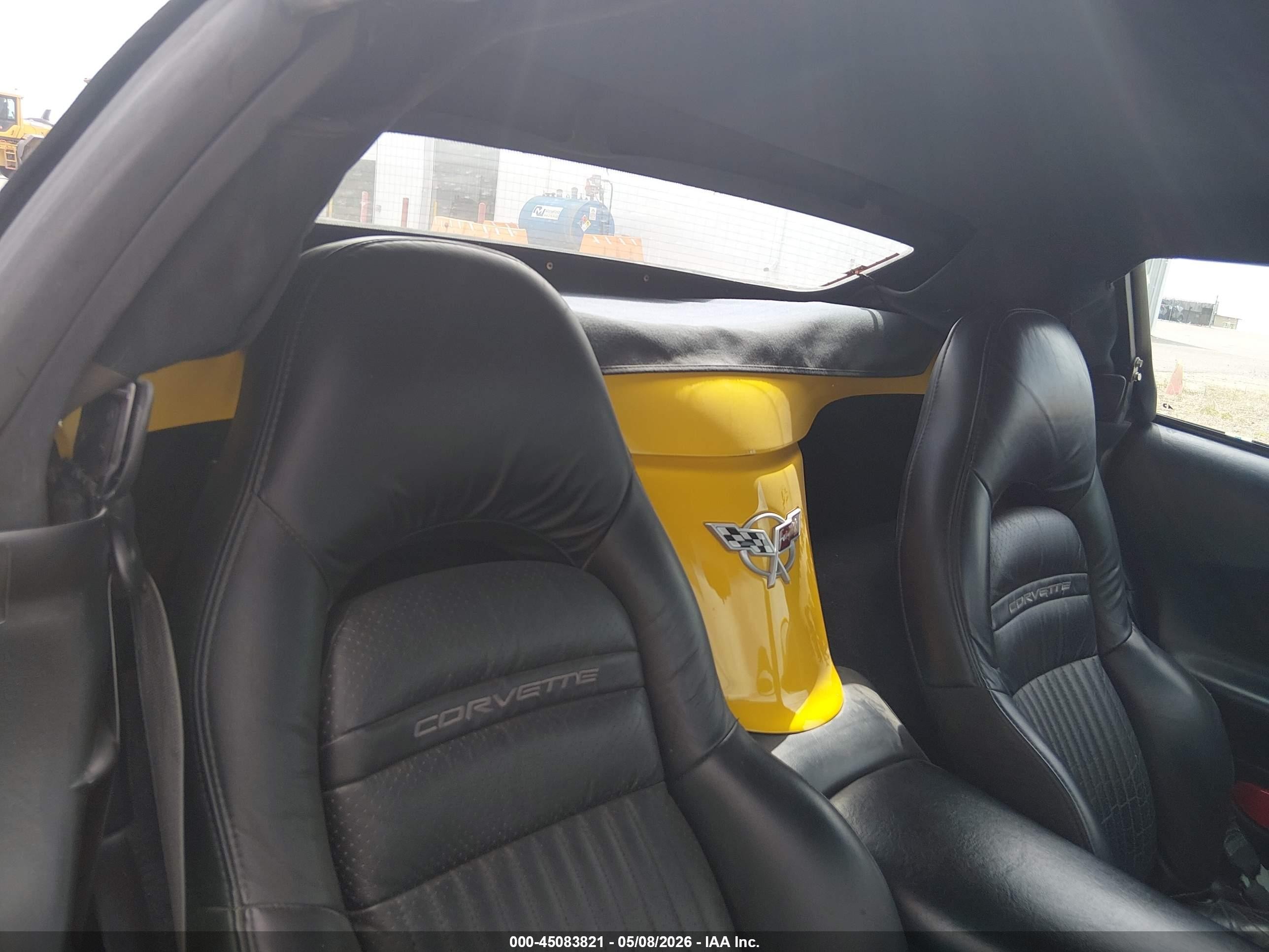 2003 Chevrolet Corvette   Yellow vin: 1G1YY32G435128300
