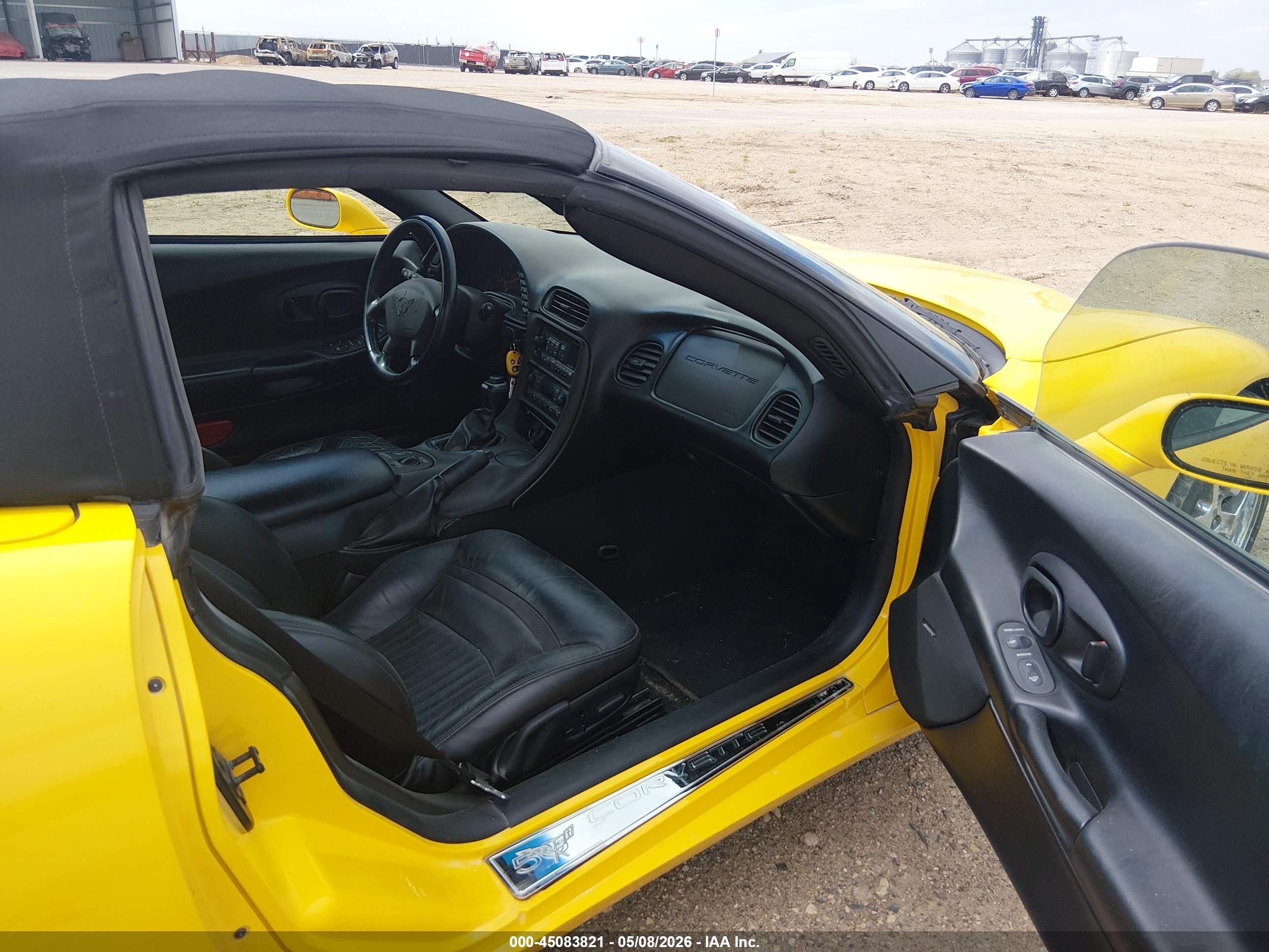 2003 Chevrolet Corvette   Yellow vin: 1G1YY32G435128300