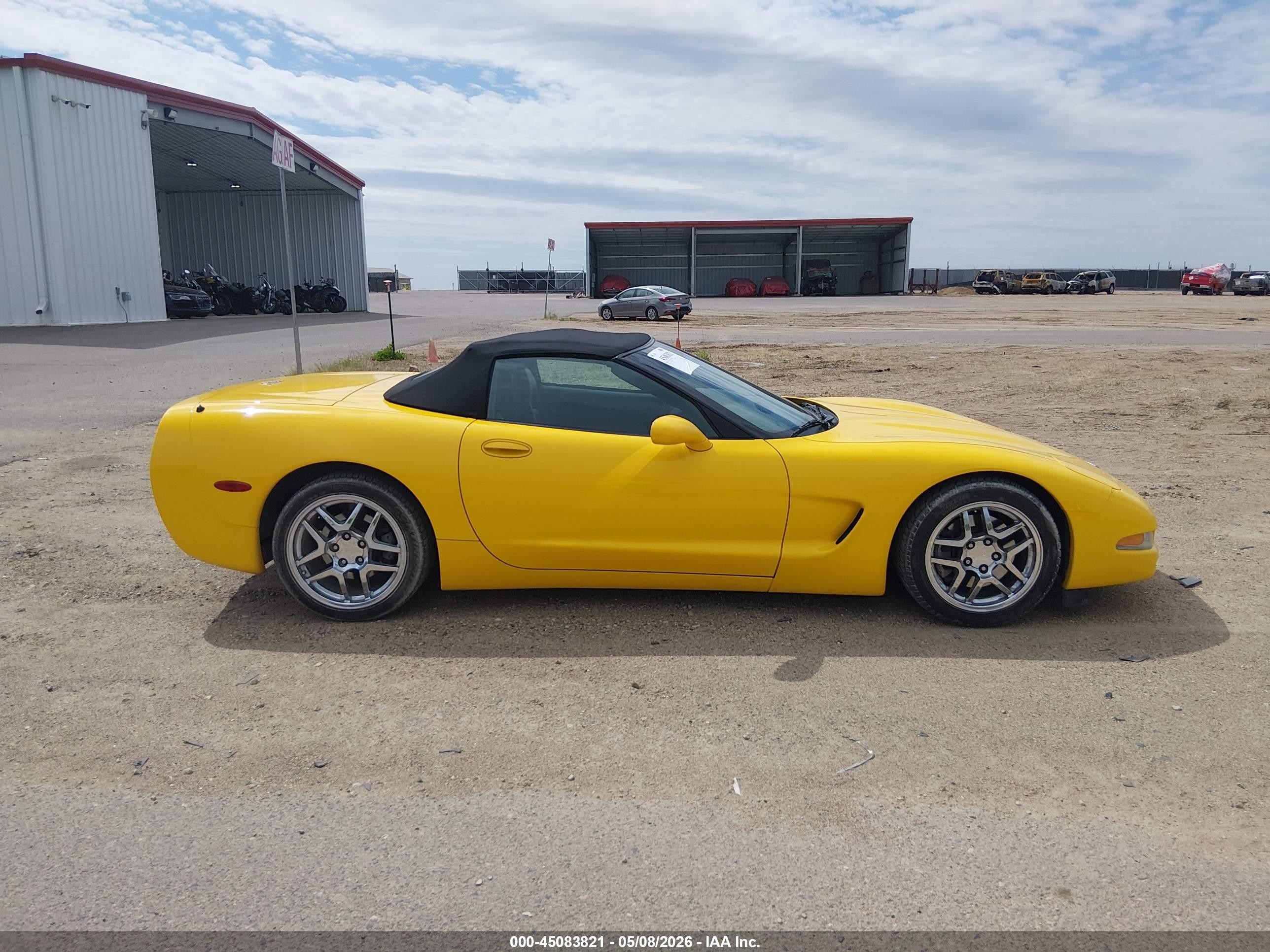 2003 Chevrolet Corvette   Yellow vin: 1G1YY32G435128300