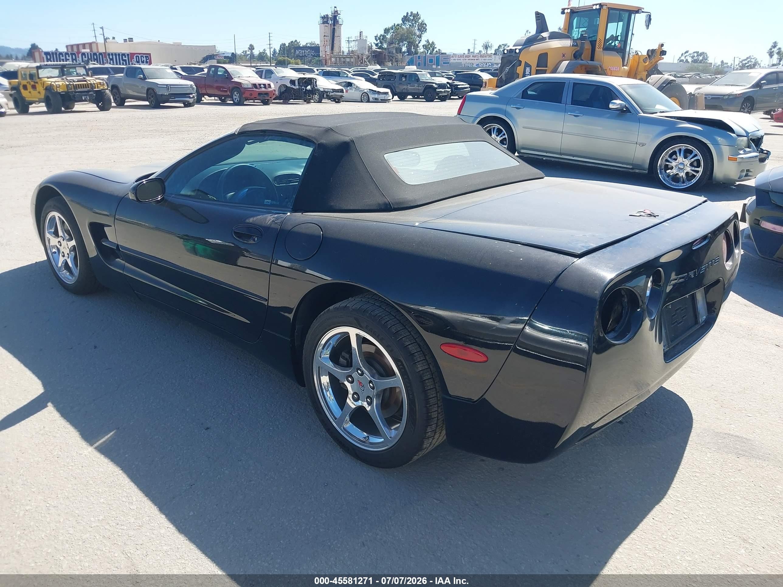 2004 Chevrolet Corvette   Black vin: 1G1YY32G445129867