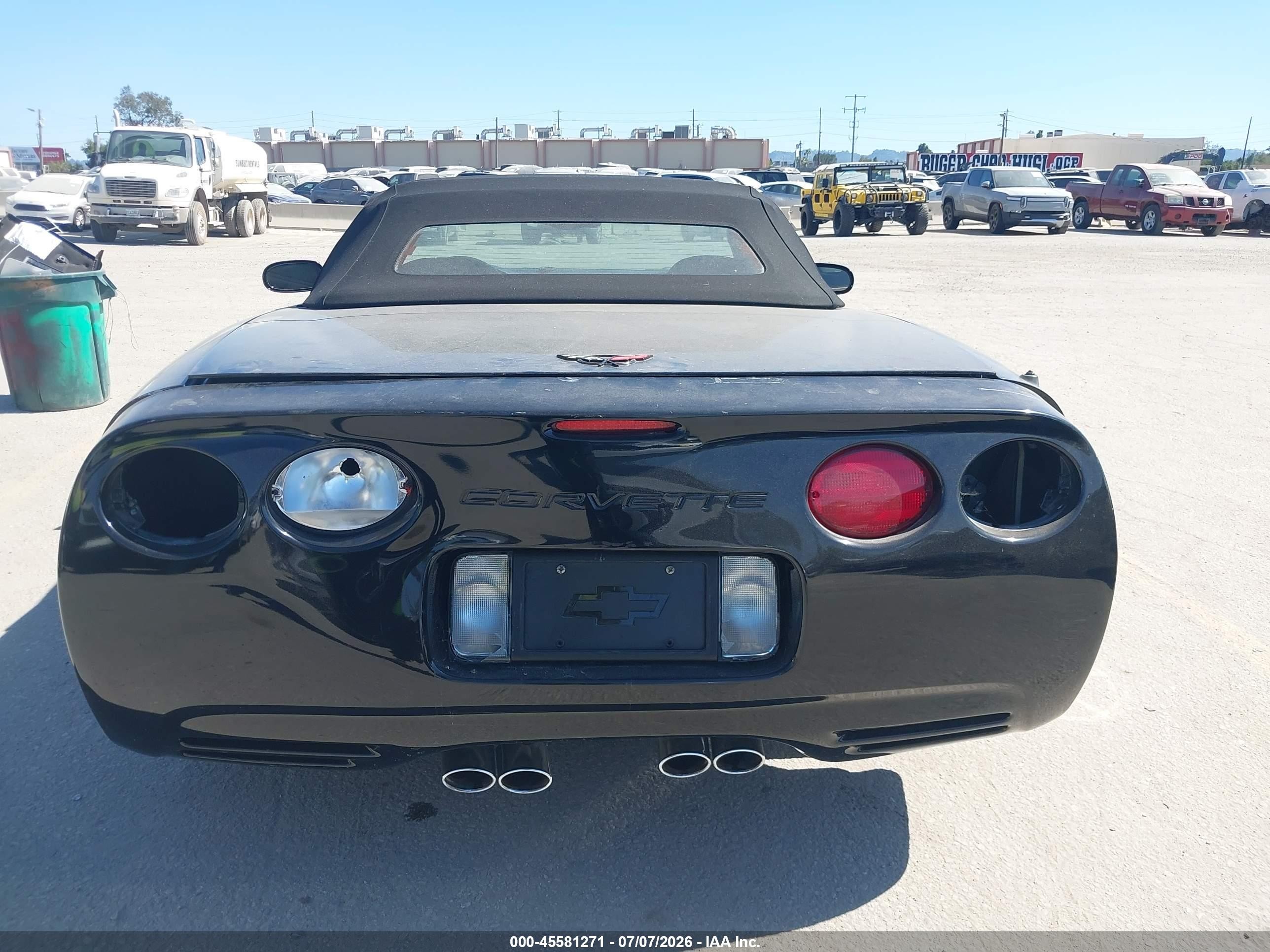 2004 Chevrolet Corvette   Black vin: 1G1YY32G445129867