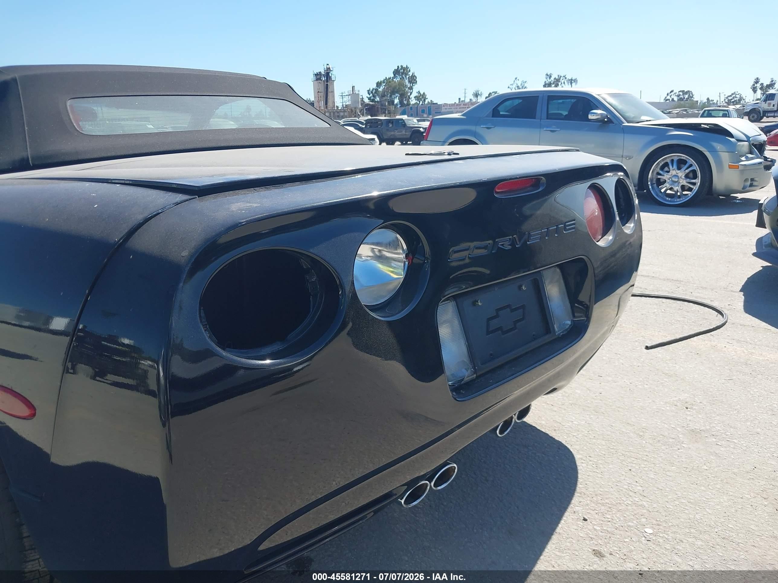 2004 Chevrolet Corvette   Black vin: 1G1YY32G445129867