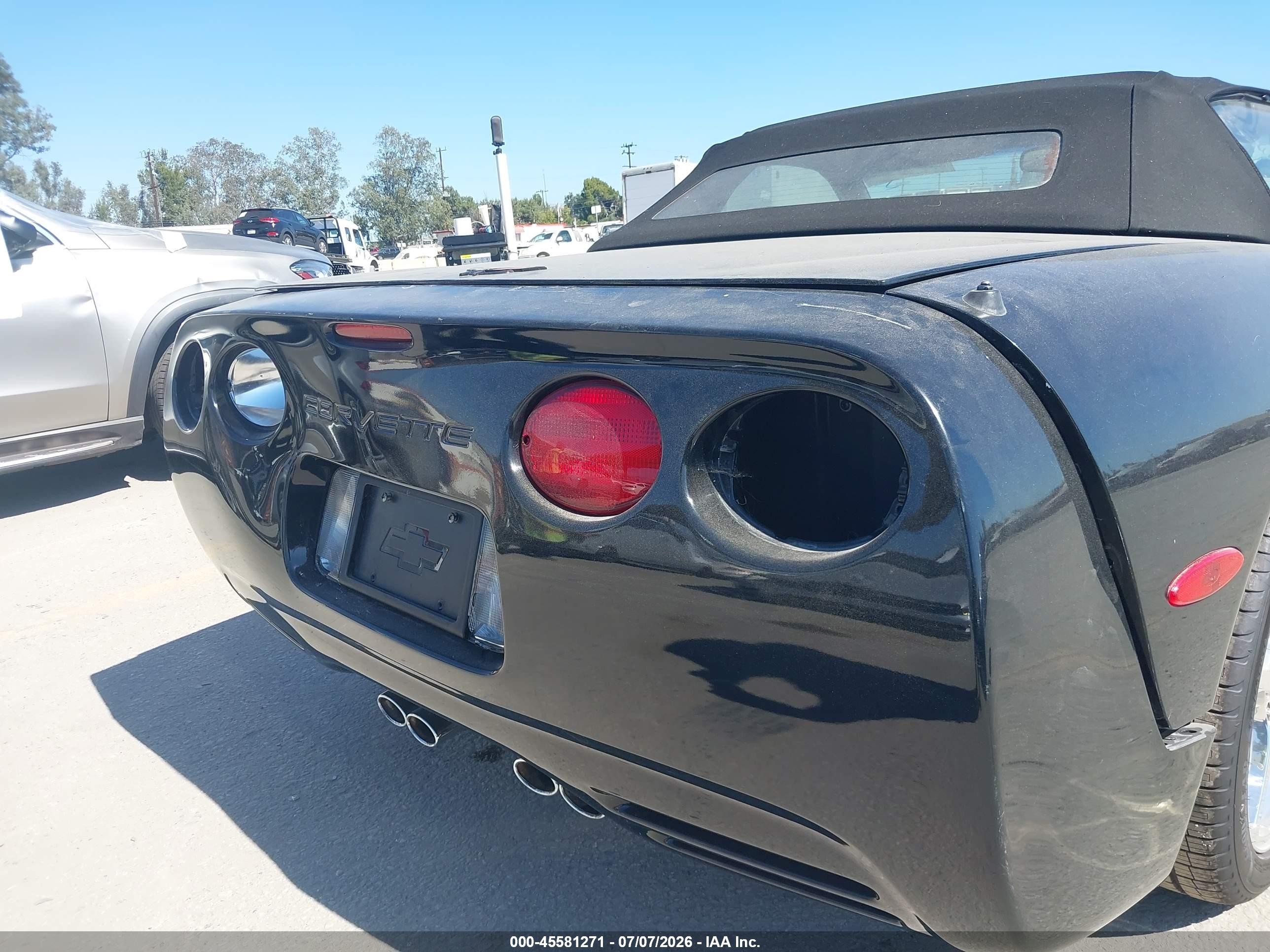 2004 Chevrolet Corvette   Black vin: 1G1YY32G445129867