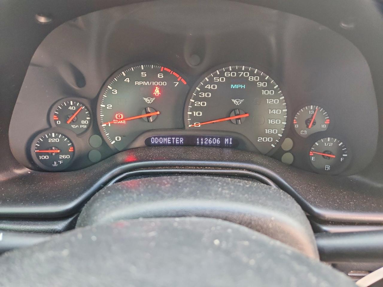 1998 Chevrolet Corvette Silver vin: 1G1YY32G4W5128284