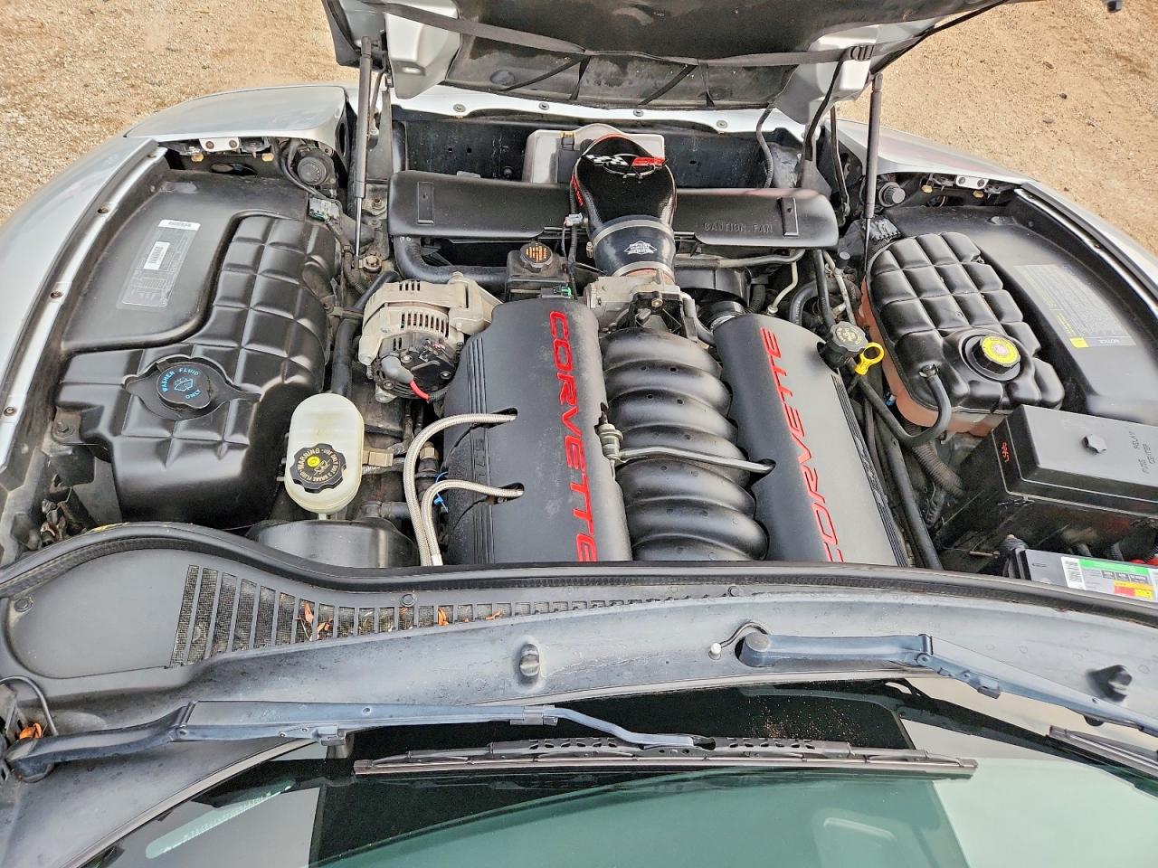 1998 Chevrolet Corvette Silver vin: 1G1YY32G4W5128284