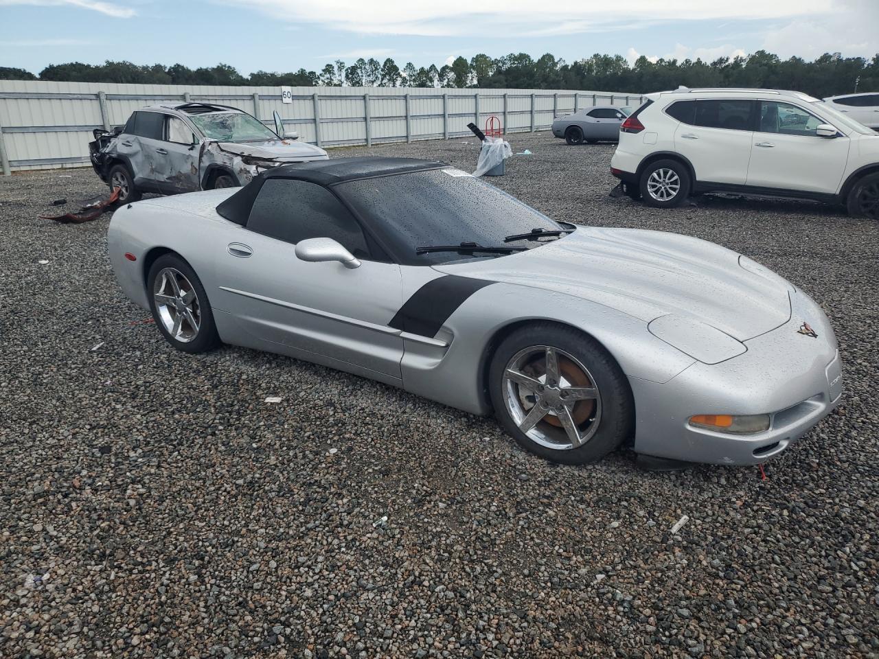 2001 Chevrolet Corvette Silver vin: 1G1YY32G515111759