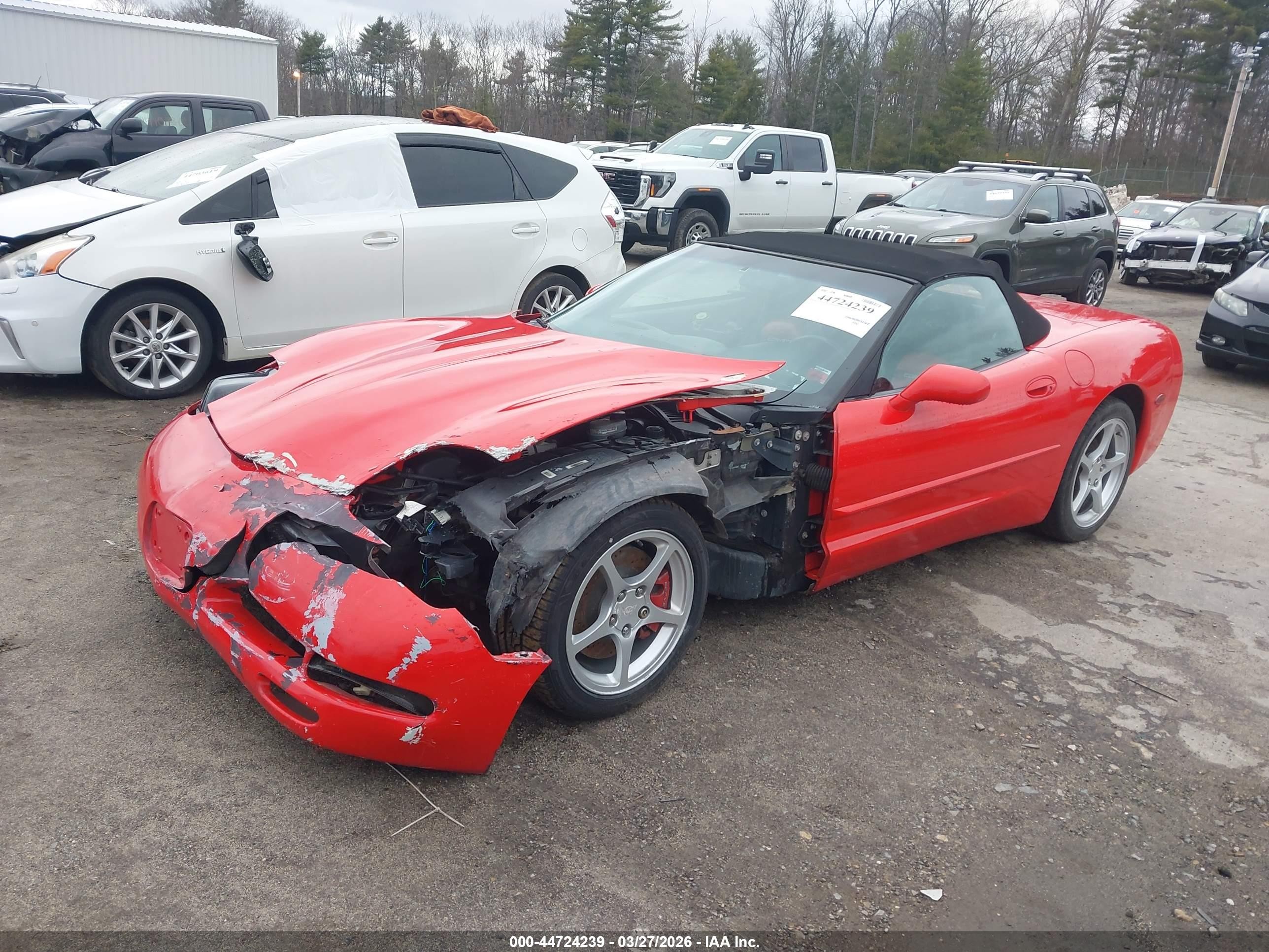 1998 Chevrolet Corvette   Red vin: 1G1YY32G5W5118976