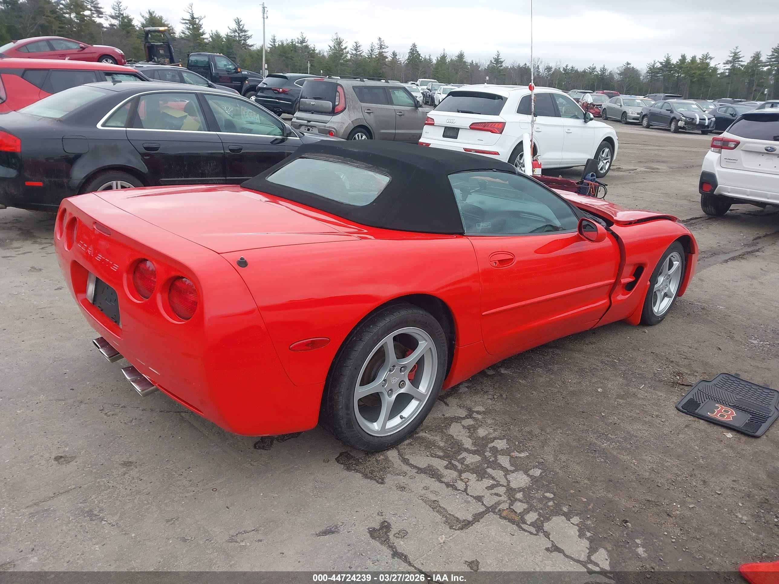 1998 Chevrolet Corvette   Red vin: 1G1YY32G5W5118976