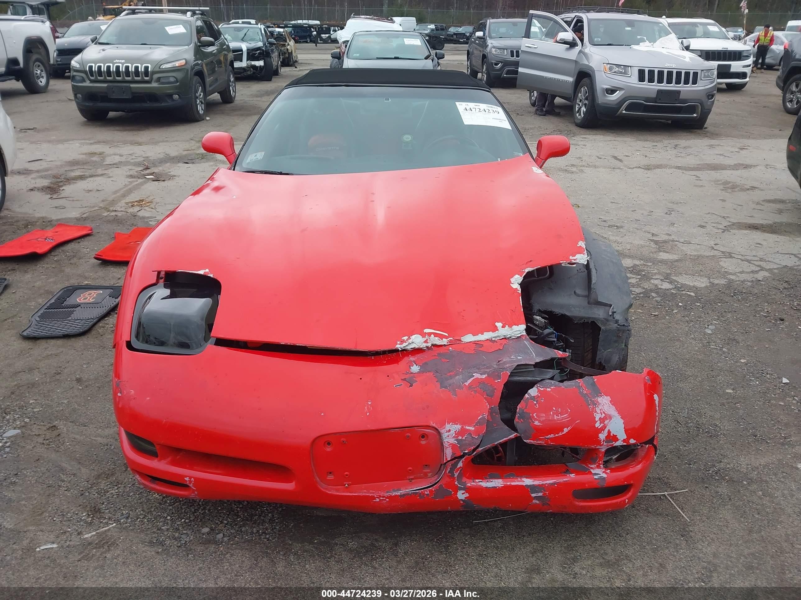 1998 Chevrolet Corvette   Red vin: 1G1YY32G5W5118976