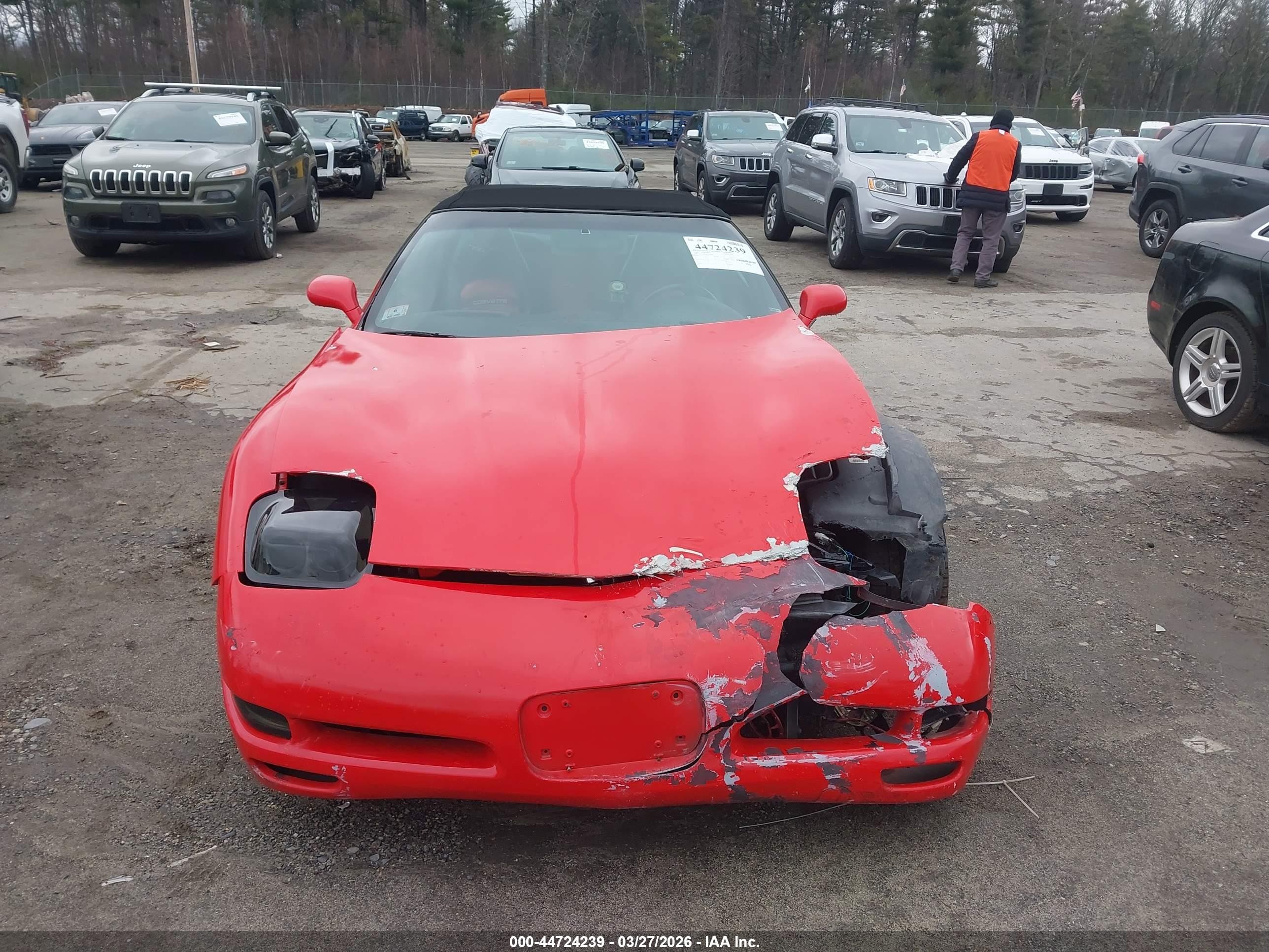 1998 Chevrolet Corvette   Red vin: 1G1YY32G5W5118976