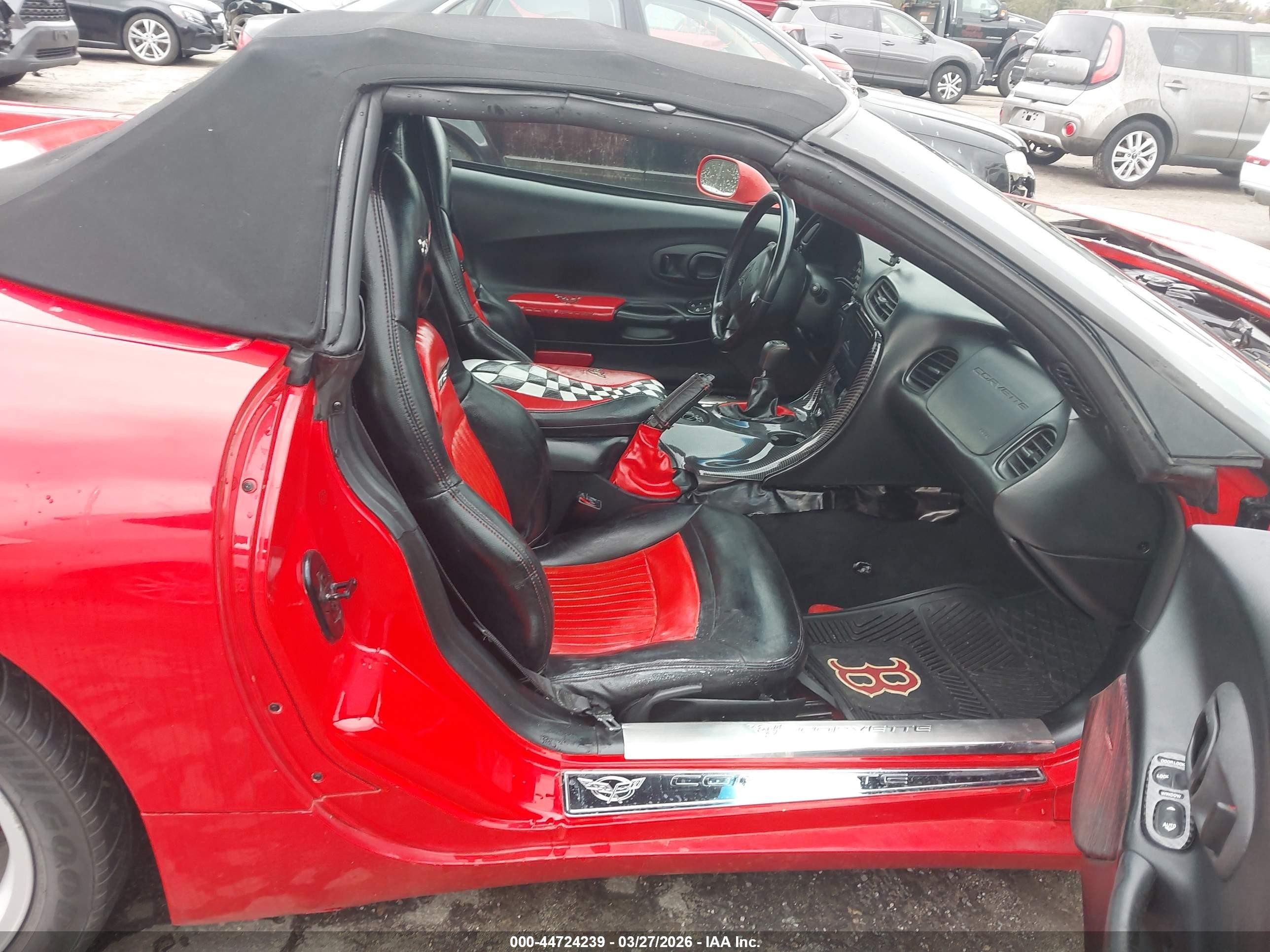 1998 Chevrolet Corvette   Red vin: 1G1YY32G5W5118976