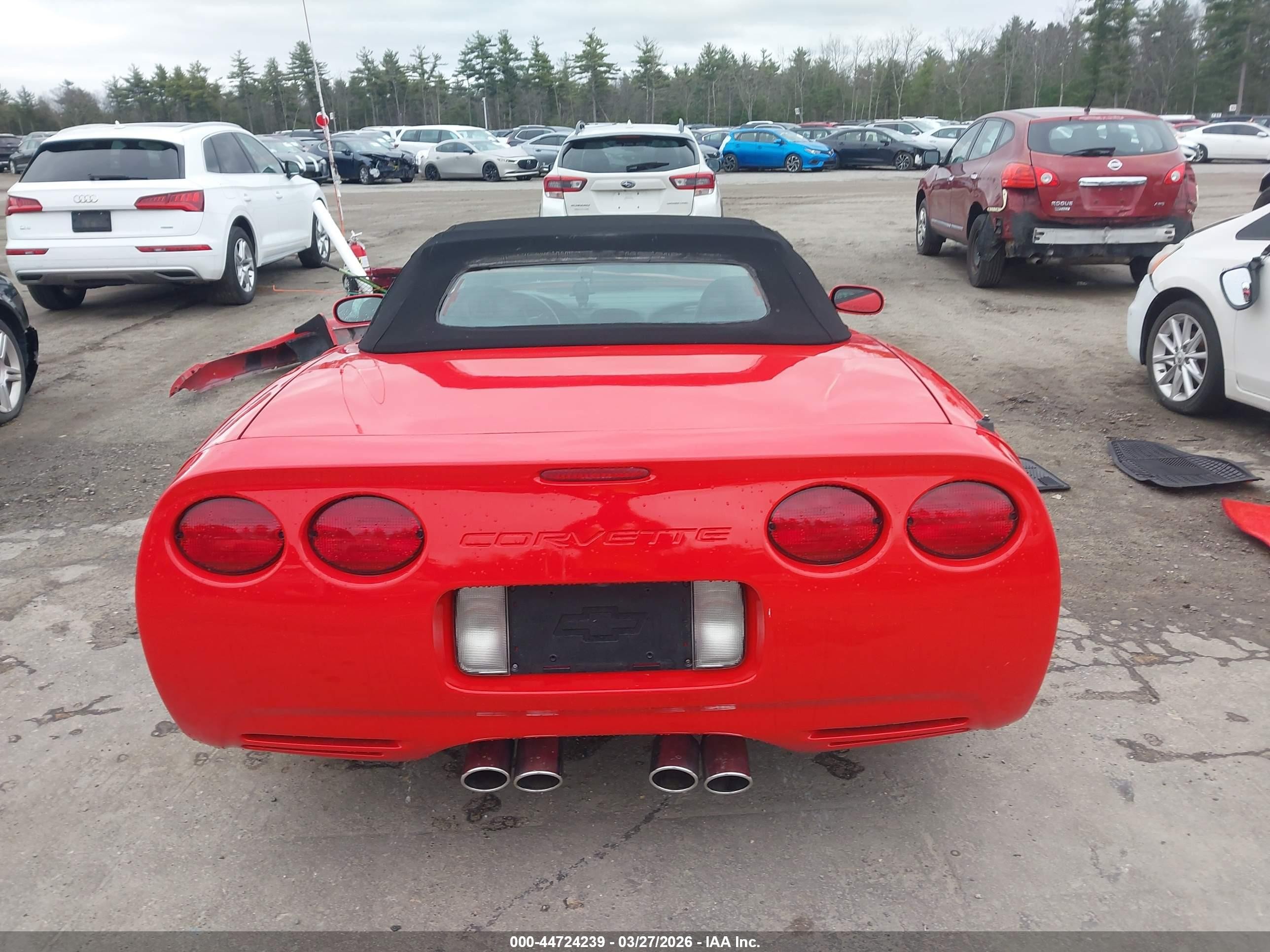 1998 Chevrolet Corvette   Red vin: 1G1YY32G5W5118976