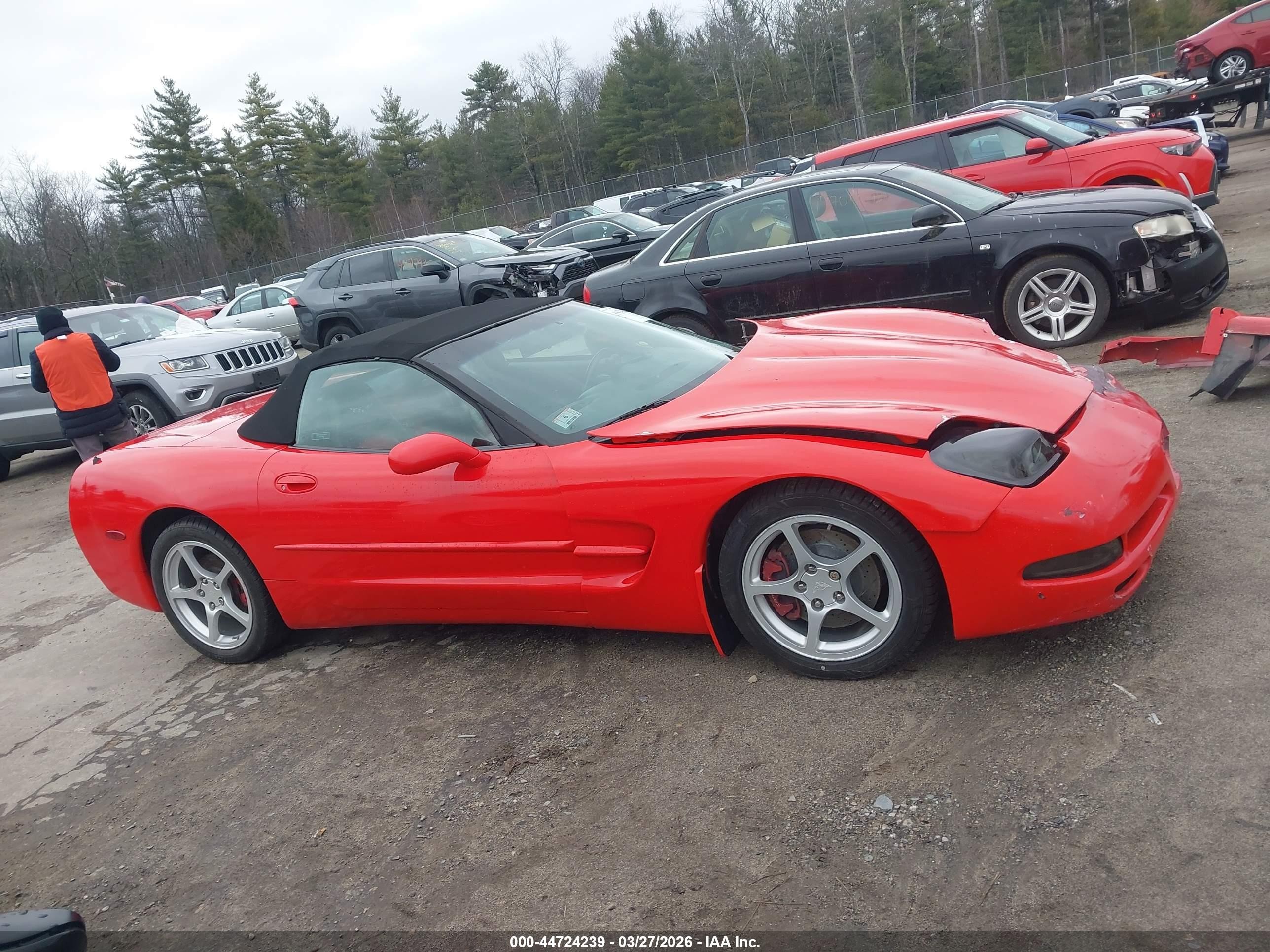 1998 Chevrolet Corvette   Red vin: 1G1YY32G5W5118976