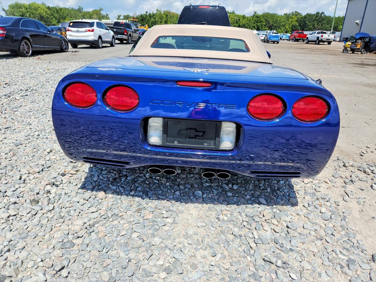 2004 Chevrolet Corvette Blue vin: 1G1YY32G645114576