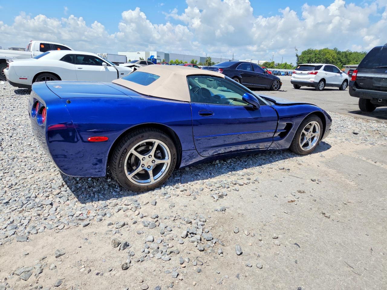2004 Chevrolet Corvette Blue vin: 1G1YY32G645114576