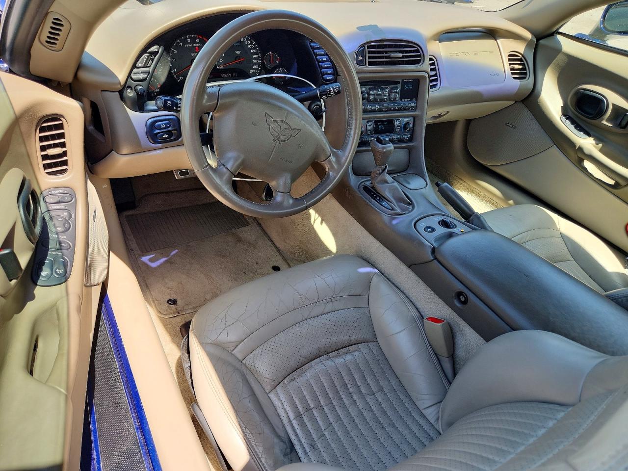 2004 Chevrolet Corvette Blue vin: 1G1YY32G645114576