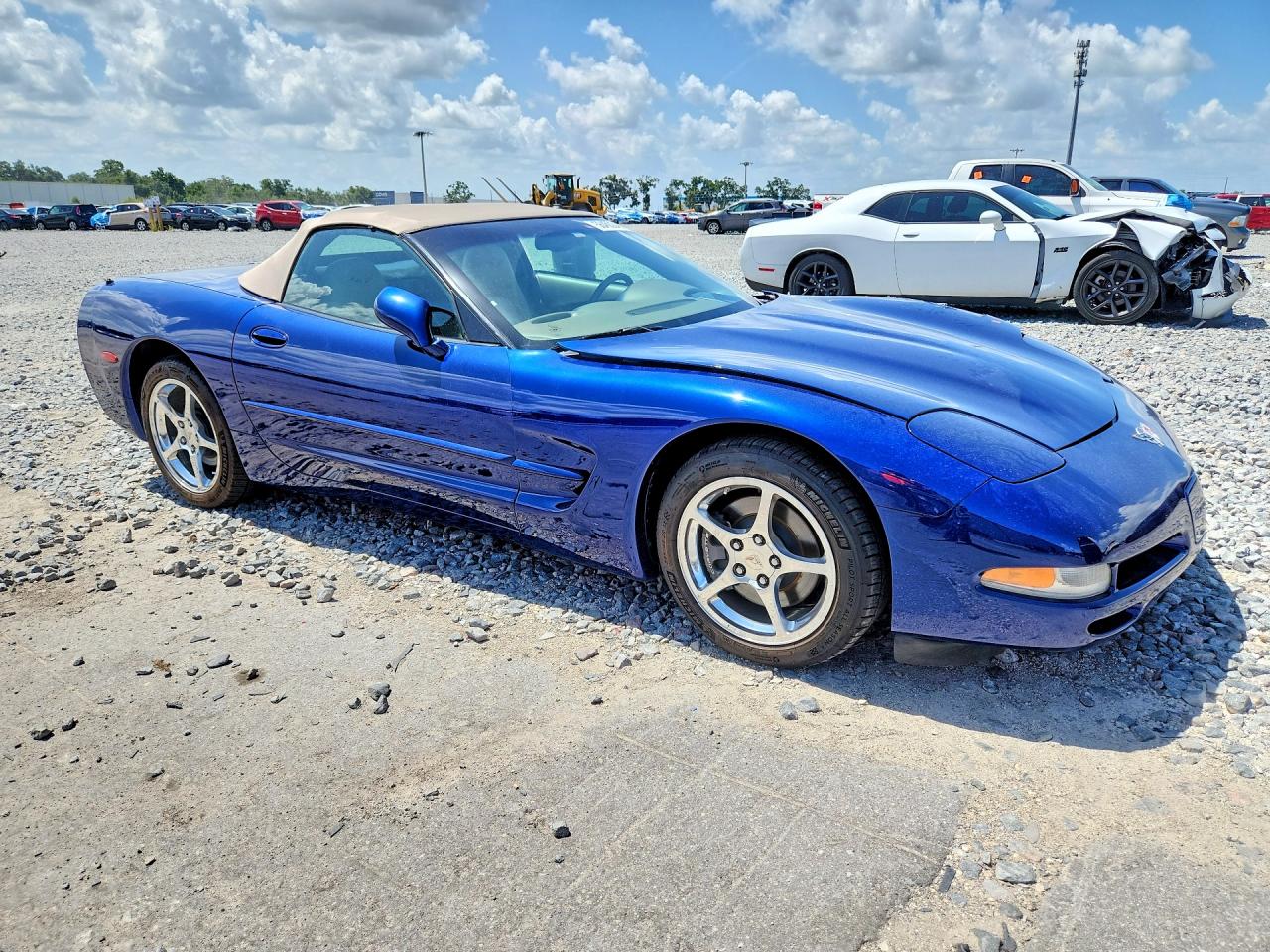 2004 Chevrolet Corvette Blue vin: 1G1YY32G645114576