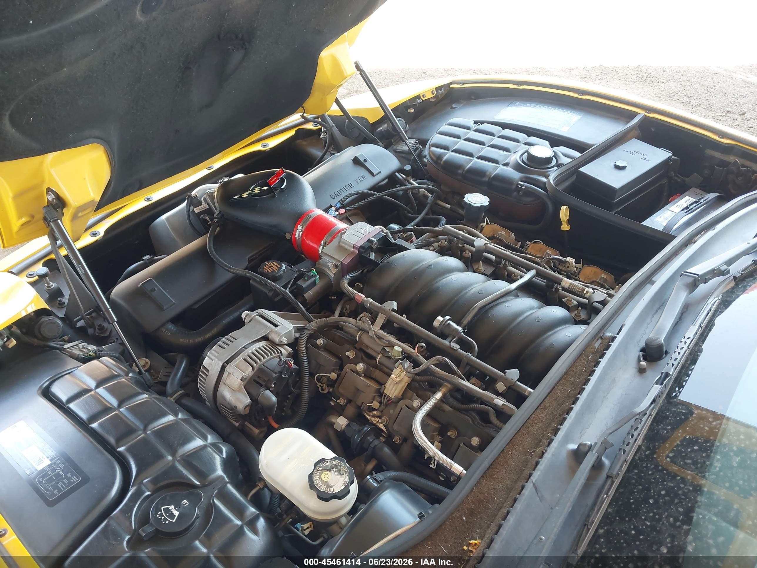 2000 Chevrolet Corvette Yellow vin: 1G1YY32G6Y5119525