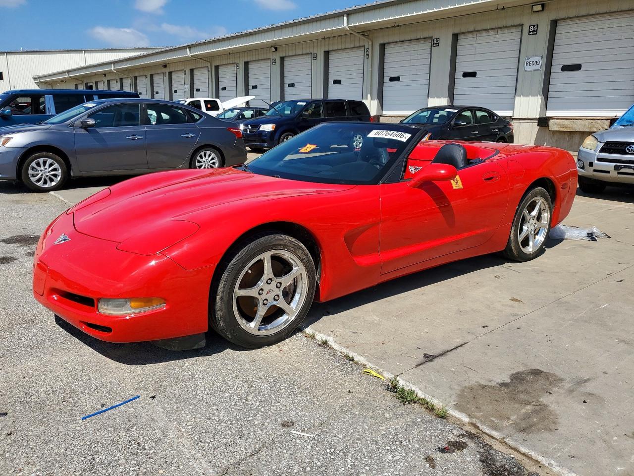 2003 Chevrolet Corvette Red vin: 1G1YY32G735119798