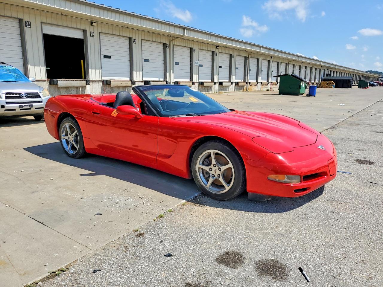 2003 Chevrolet Corvette Red vin: 1G1YY32G735119798