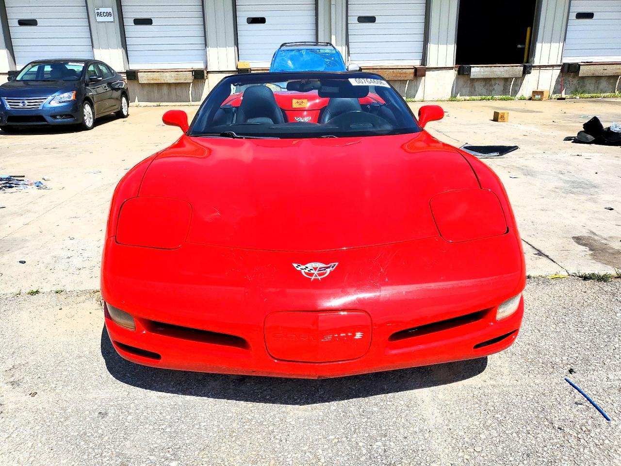 2003 Chevrolet Corvette Red vin: 1G1YY32G735119798