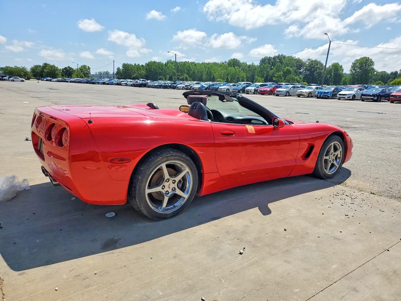 2003 Chevrolet Corvette Red vin: 1G1YY32G735119798