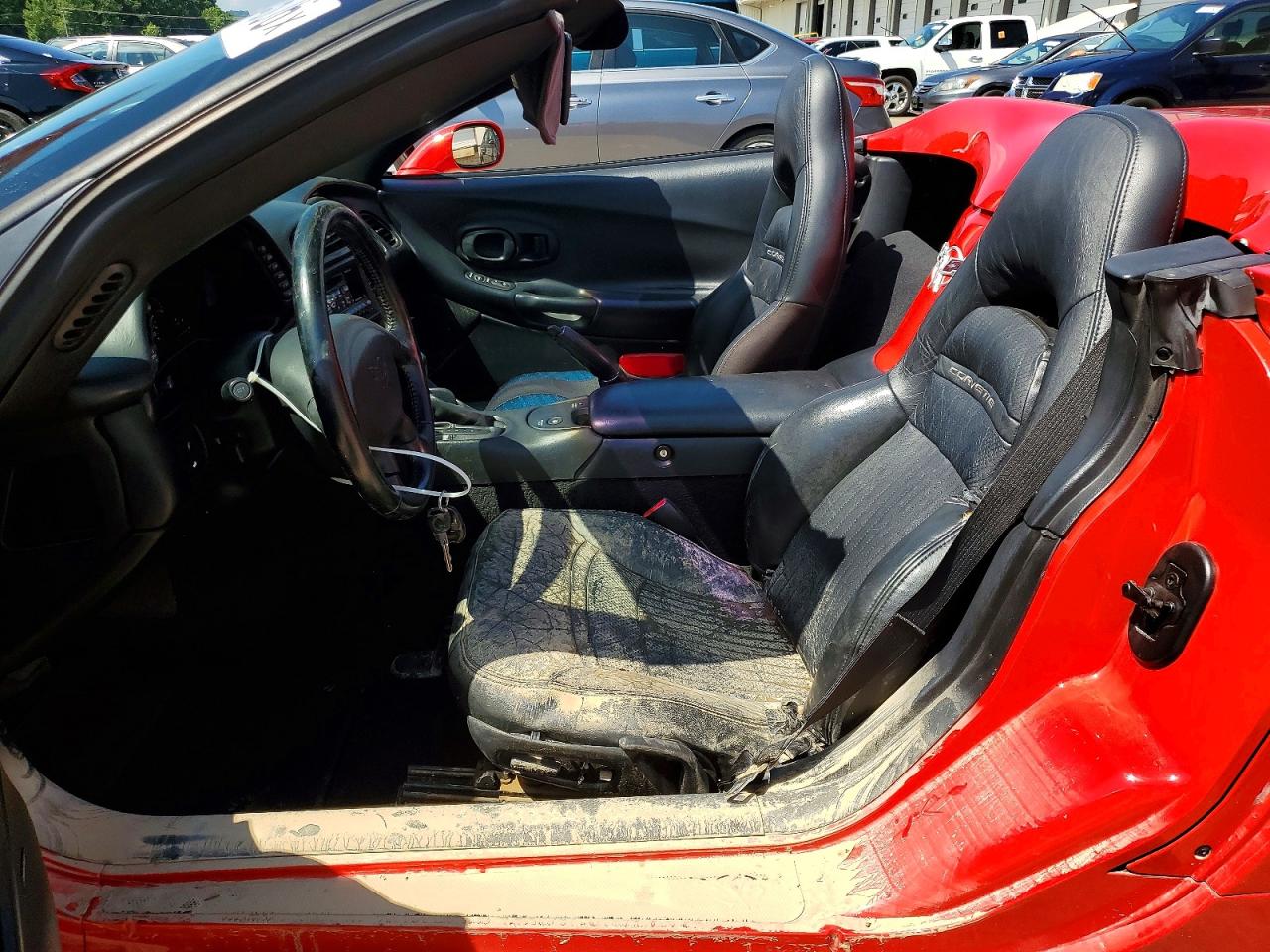 2003 Chevrolet Corvette Red vin: 1G1YY32G735119798