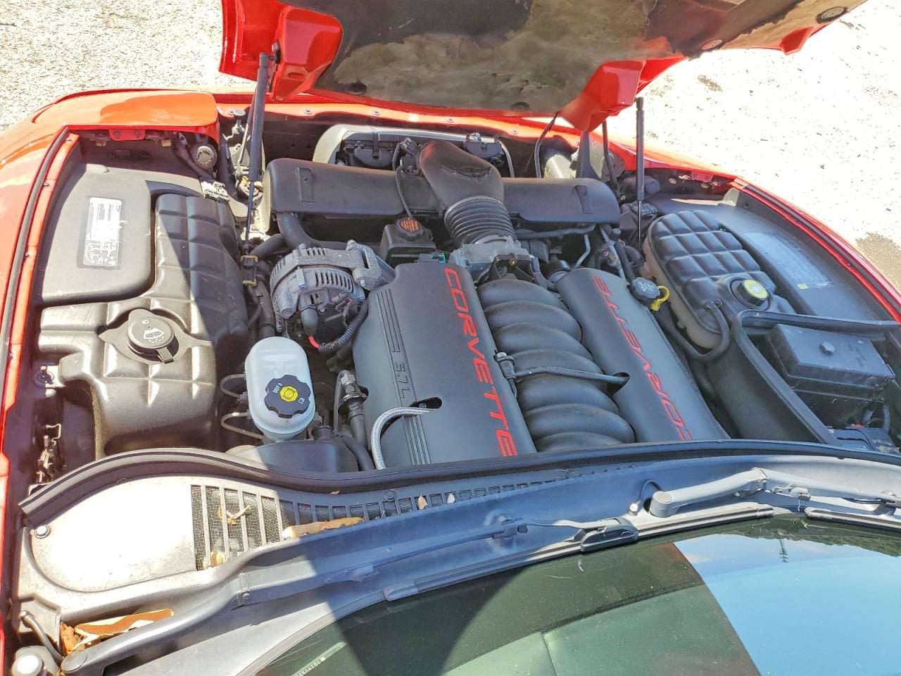 2003 Chevrolet Corvette Red vin: 1G1YY32G735119798