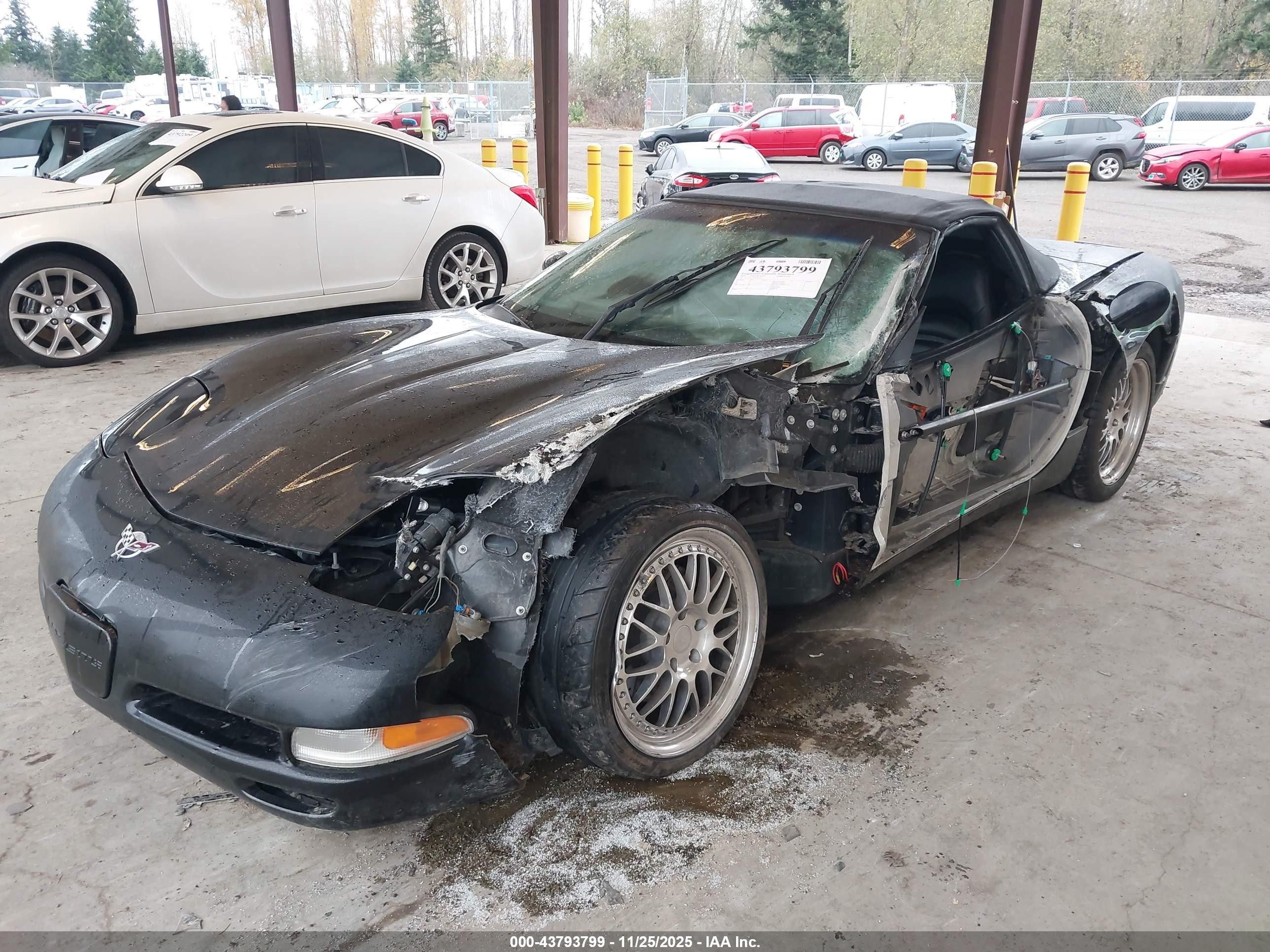 2003 Chevrolet Corvette   Black vin: 1G1YY32G735130395