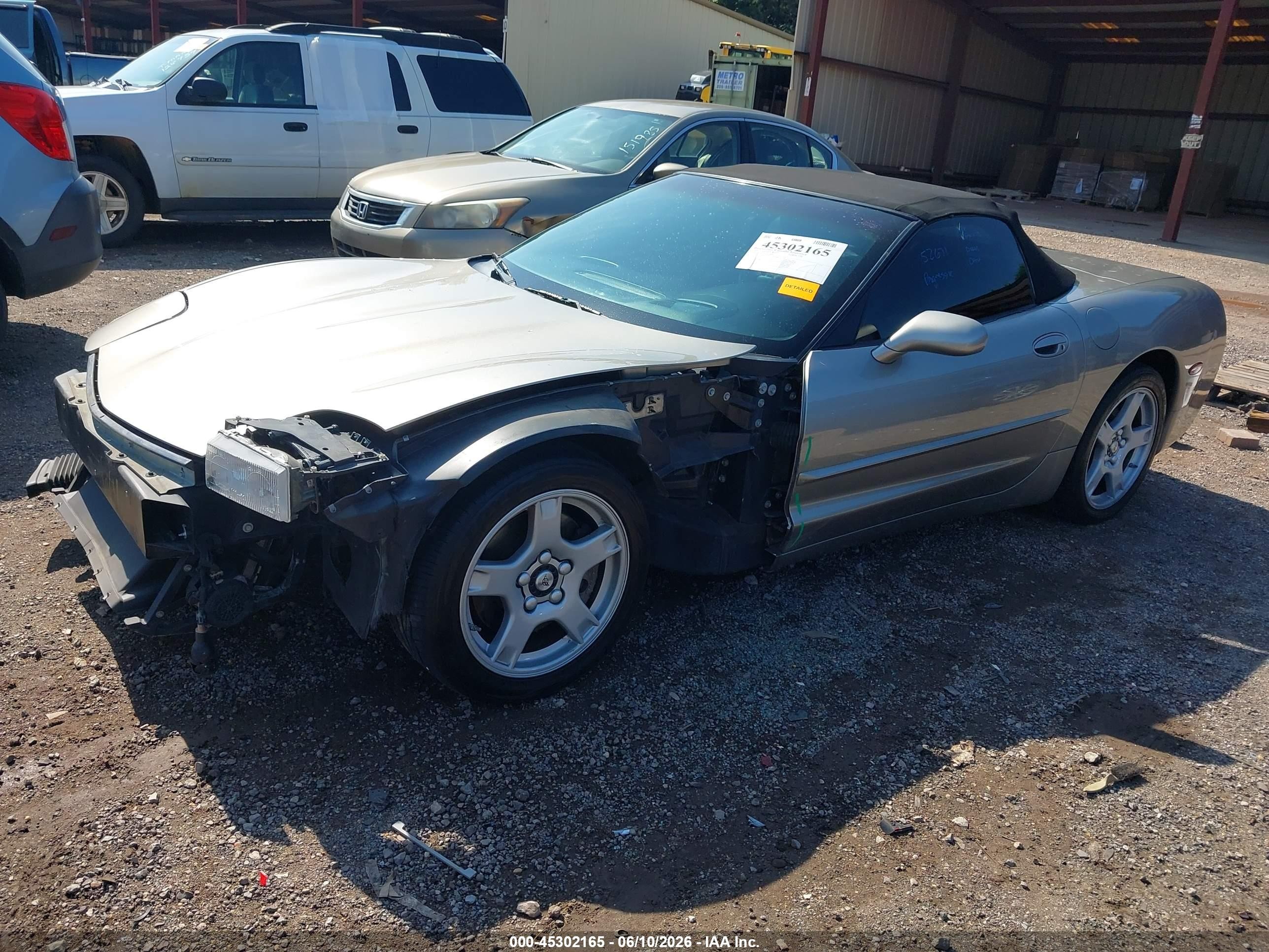 1999 Chevrolet Corvette   Silver vin: 1G1YY32G7X5116695