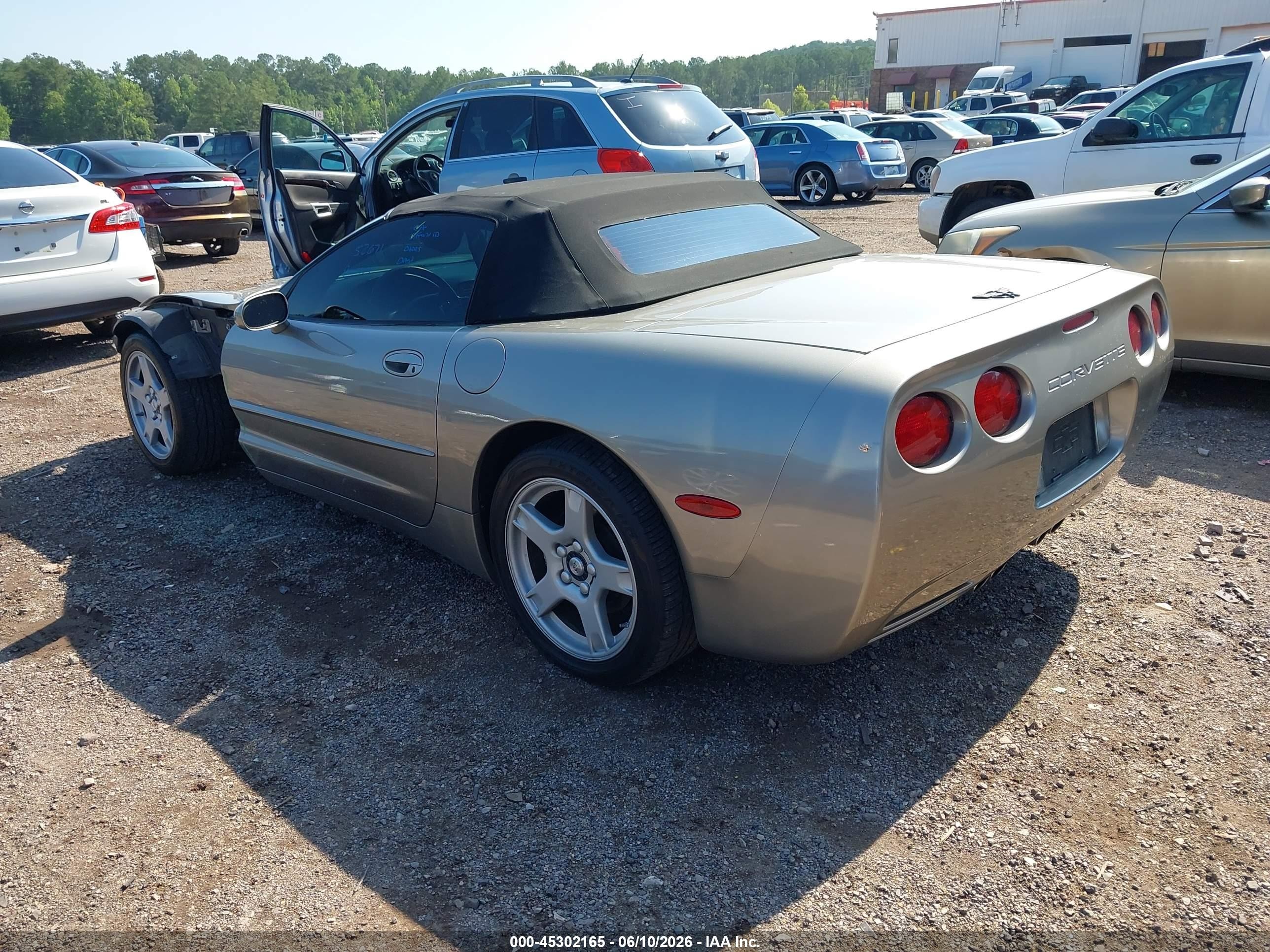 1999 Chevrolet Corvette   Silver vin: 1G1YY32G7X5116695