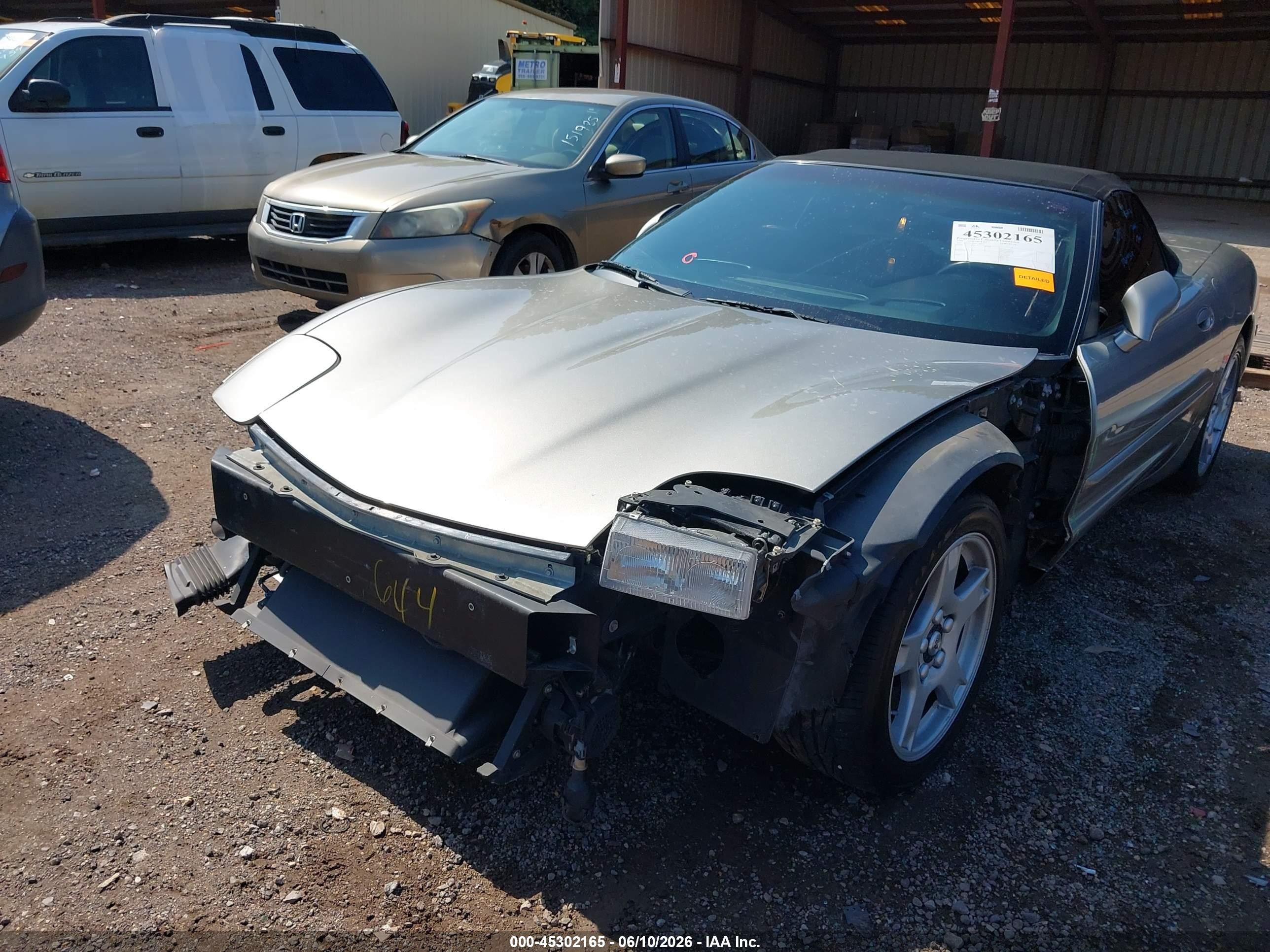 1999 Chevrolet Corvette   Silver vin: 1G1YY32G7X5116695