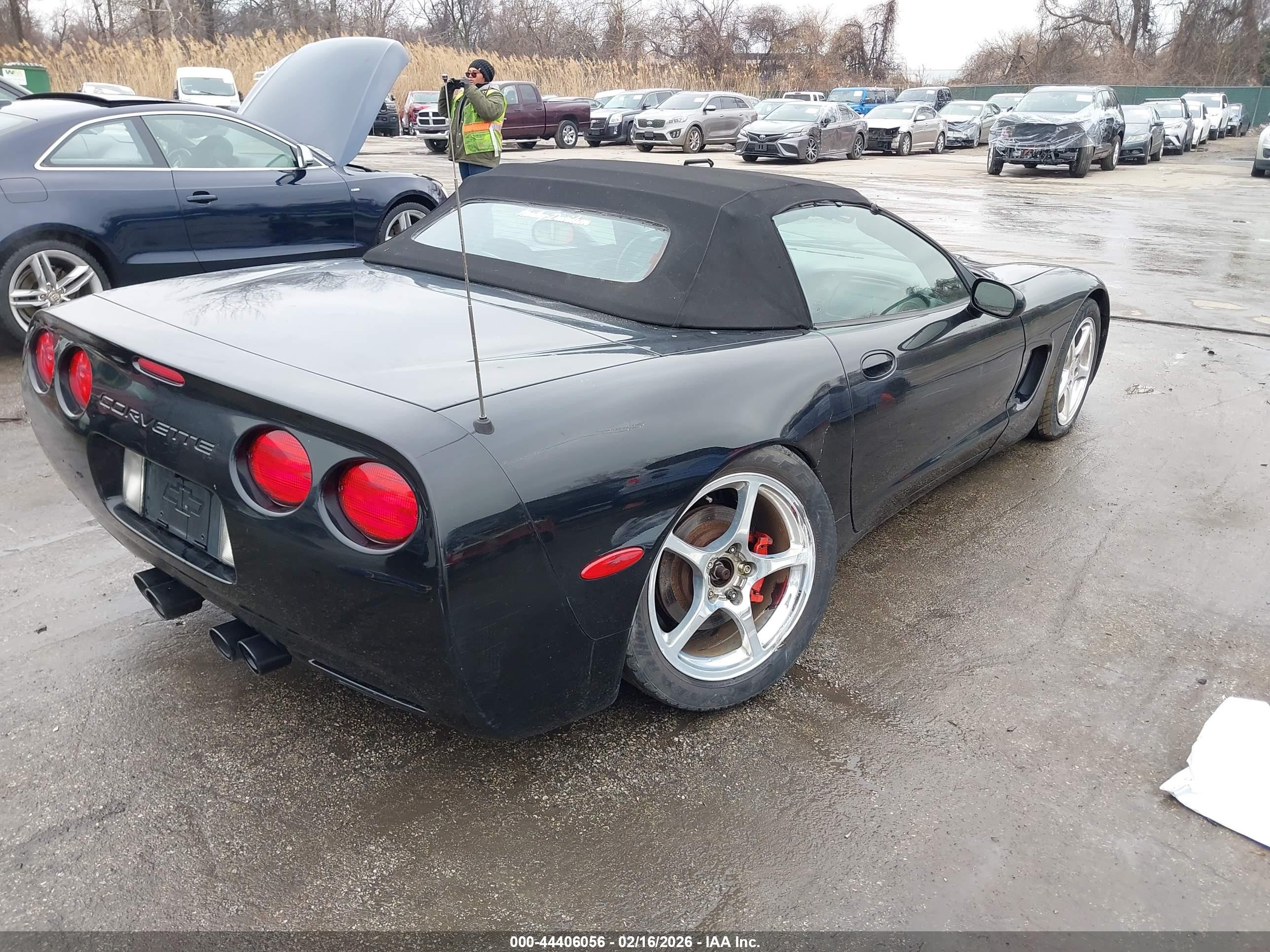2001 Chevrolet Corvette   Black vin: 1G1YY32G815117698
