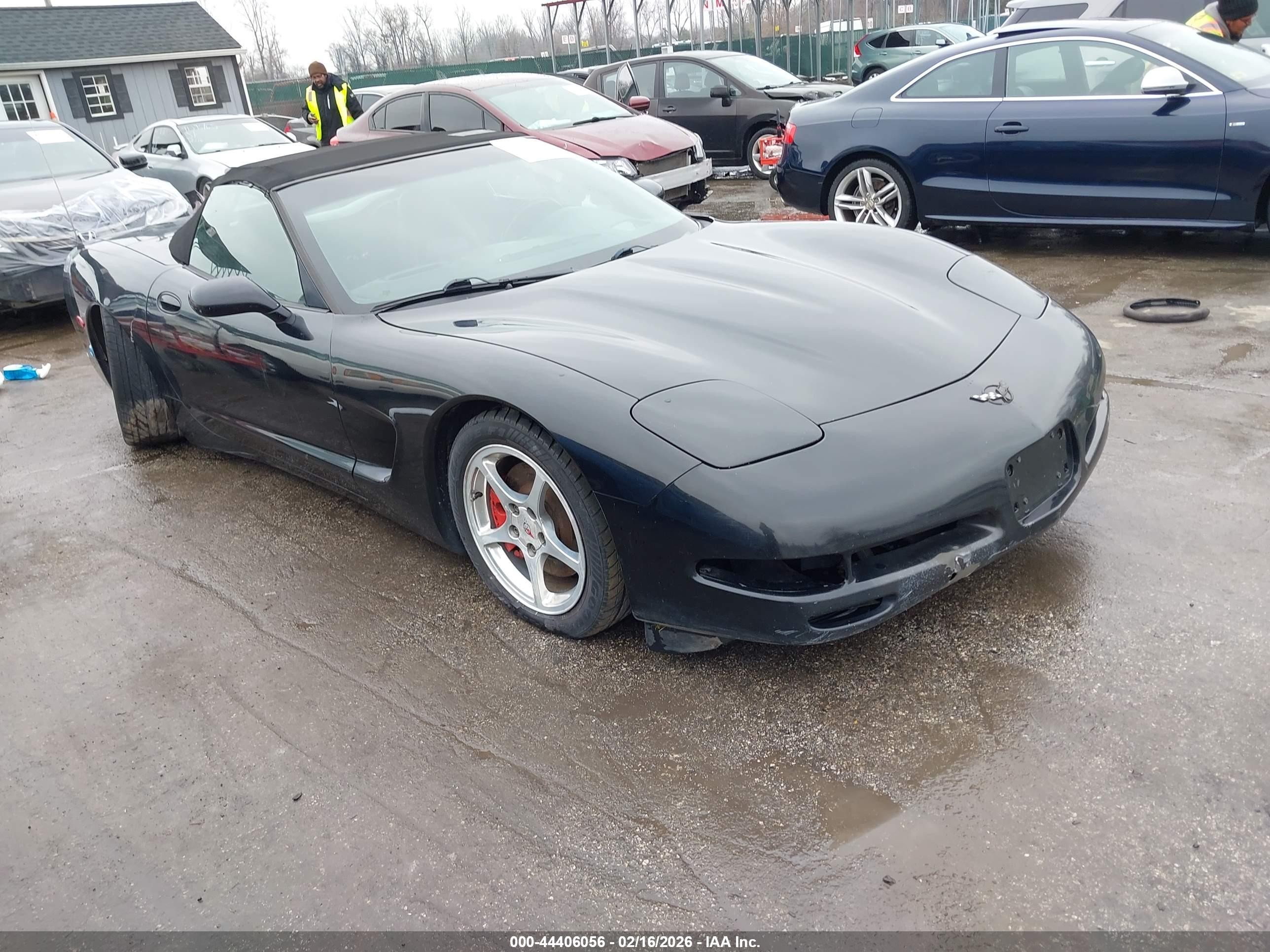 2001 Chevrolet Corvette   Black vin: 1G1YY32G815117698