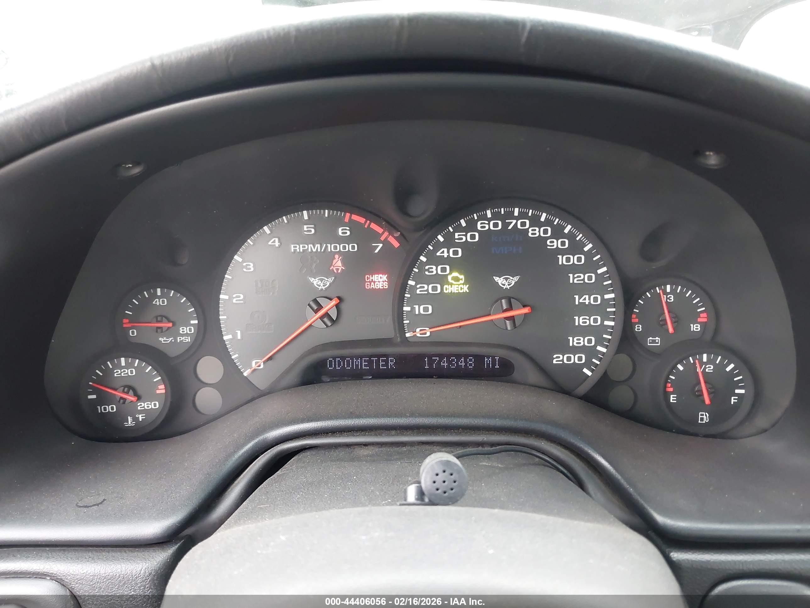 2001 Chevrolet Corvette   Black vin: 1G1YY32G815117698