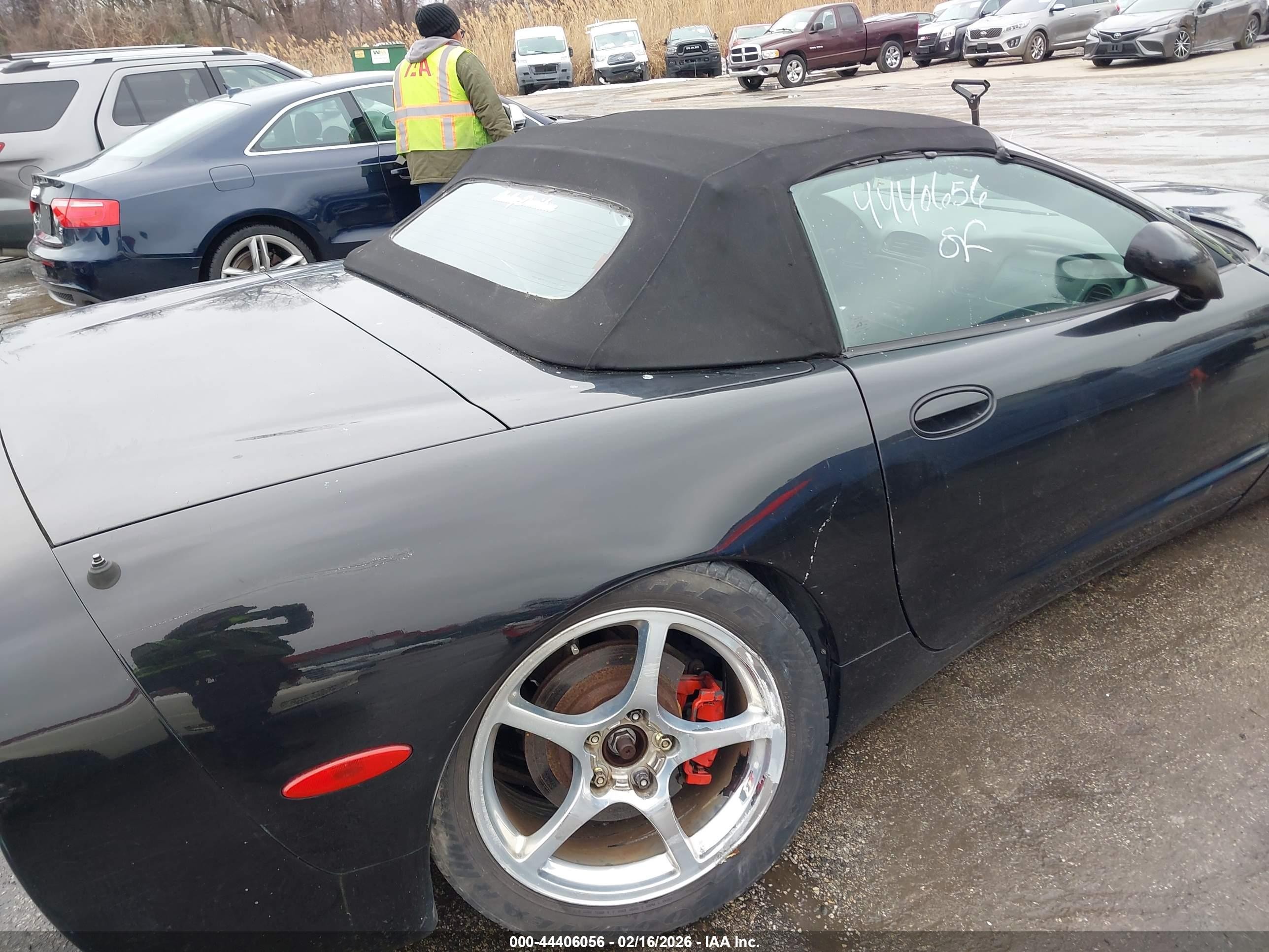 2001 Chevrolet Corvette   Black vin: 1G1YY32G815117698