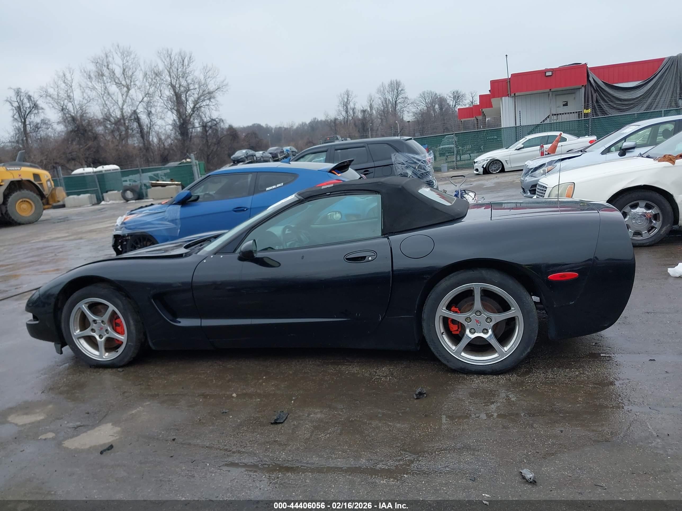 2001 Chevrolet Corvette   Black vin: 1G1YY32G815117698