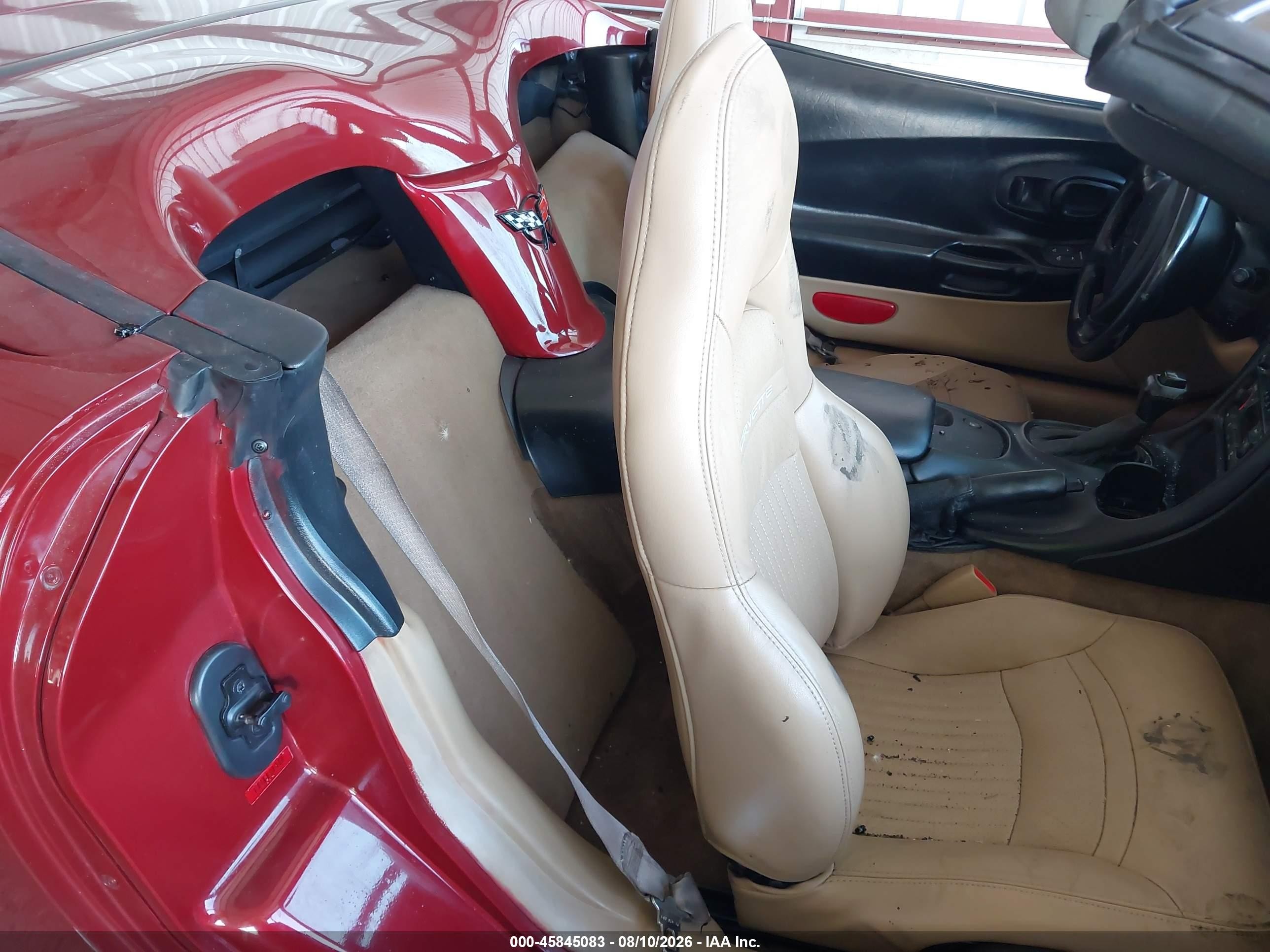 2002 Chevrolet Corvette   Brown vin: 1G1YY32G825128671