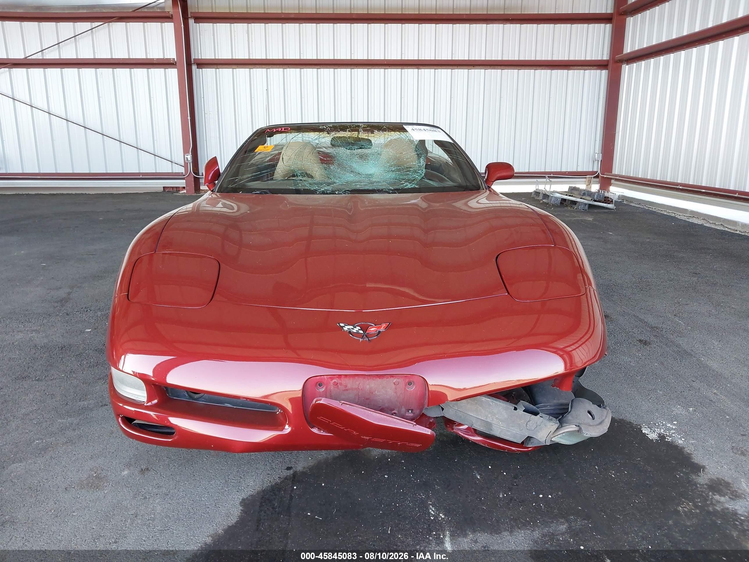 2002 Chevrolet Corvette   Brown vin: 1G1YY32G825128671