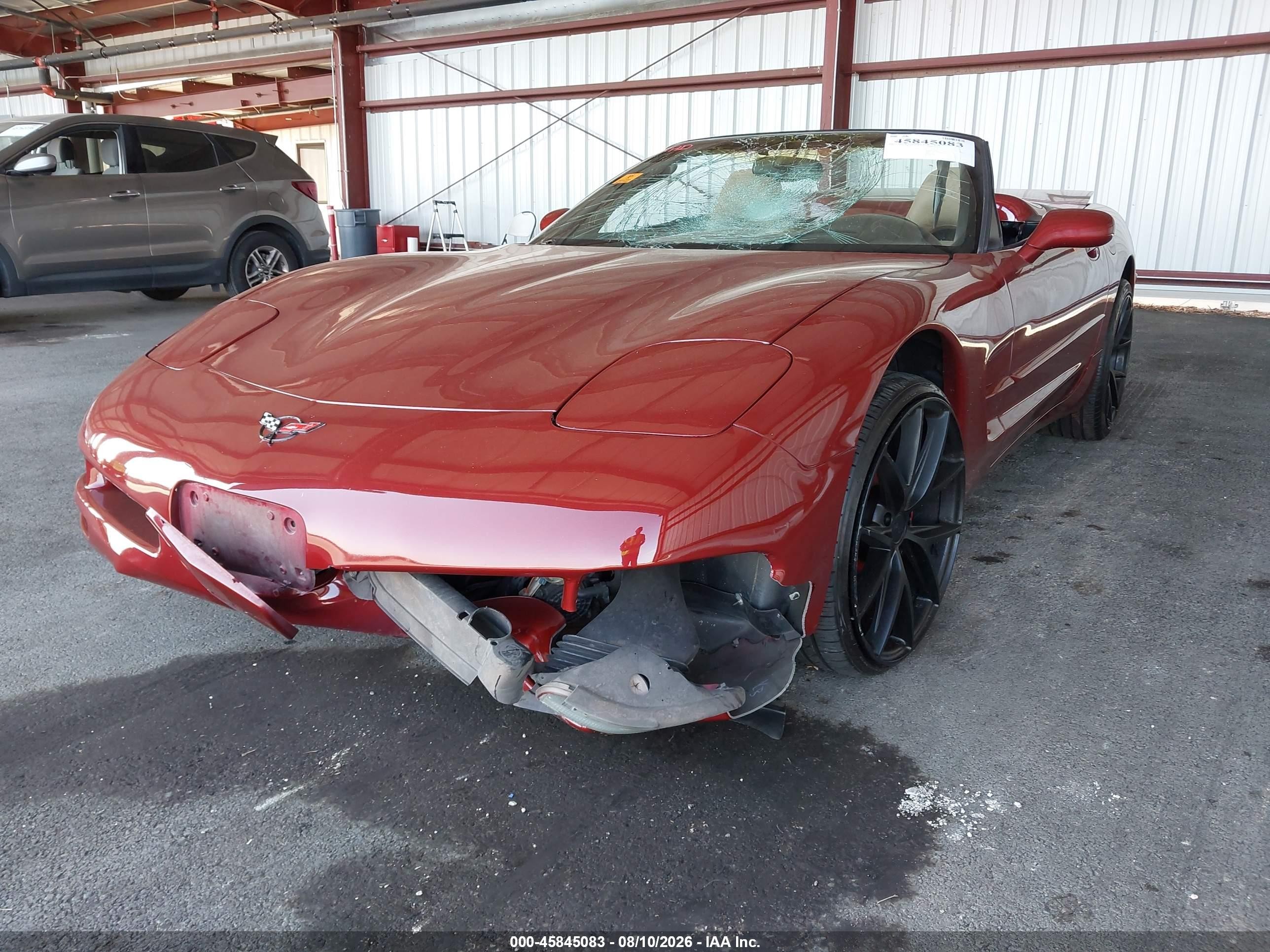 2002 Chevrolet Corvette   Brown vin: 1G1YY32G825128671