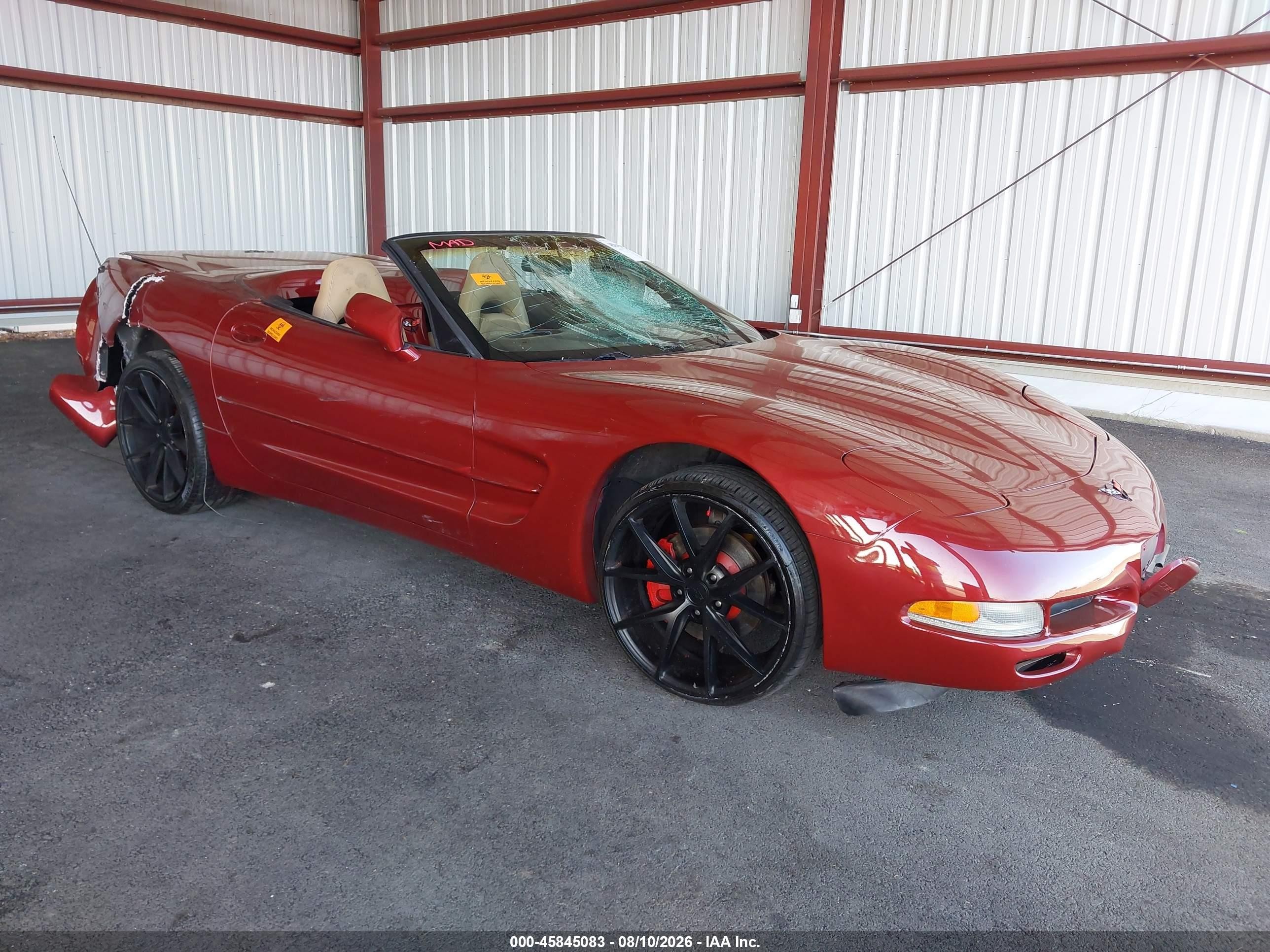 2002 Chevrolet Corvette   Brown vin: 1G1YY32G825128671