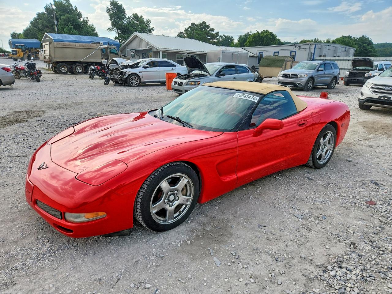 1998 Chevrolet Corvette Red vin: 1G1YY32G8W5118096